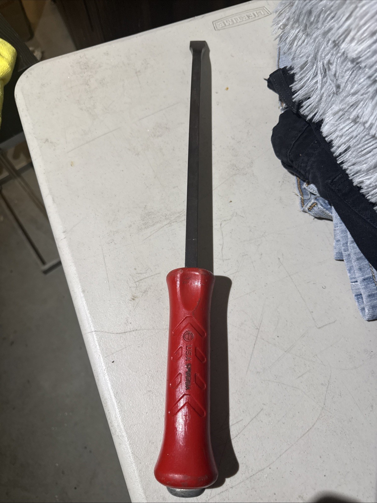 Snap-on Tools USA RED 18″ Length Steel Striking Pry Bar SPBS18A