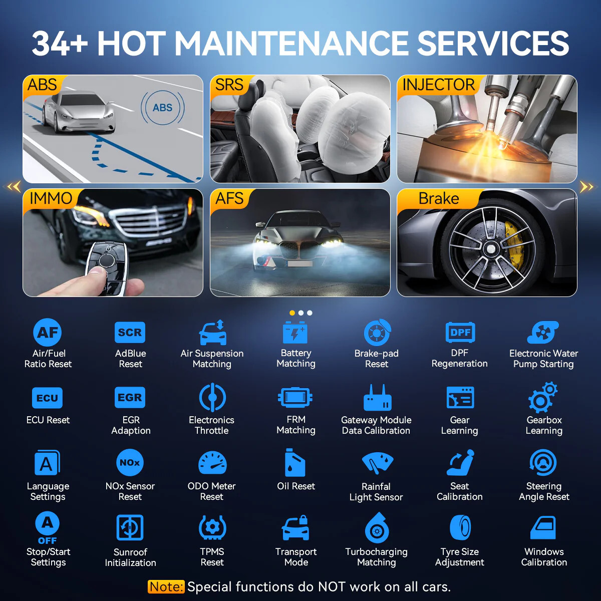 MUCAR 892BT Car System Bidirectional Scanner AI Diagnostic Tool 35+Services FREE