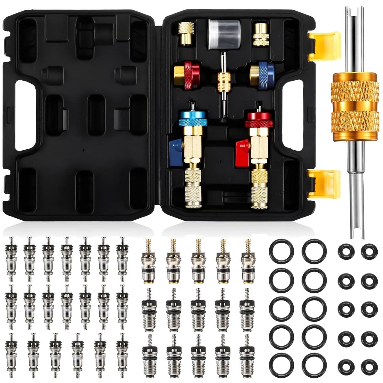 Automotive A/C Valve Core Tool Kit – 35 Pcs