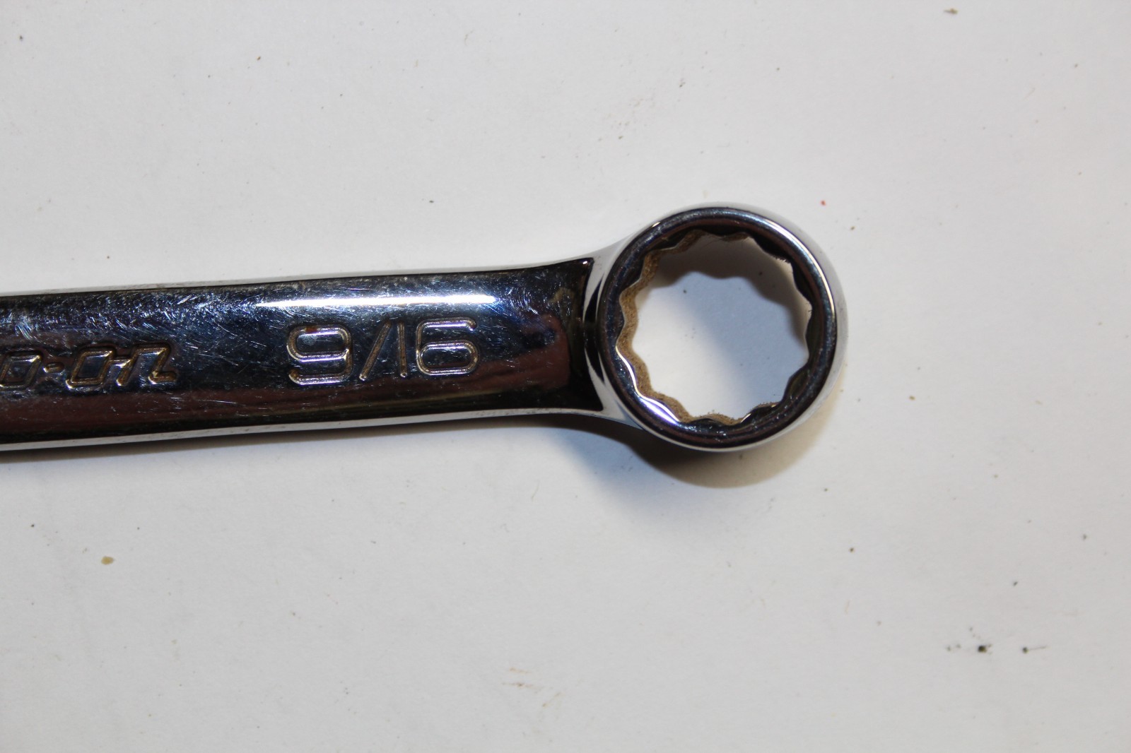 SNAP-ON TOOLS 9/16″ 12-Point SAE Short Combination Wrench OEX180B USA
