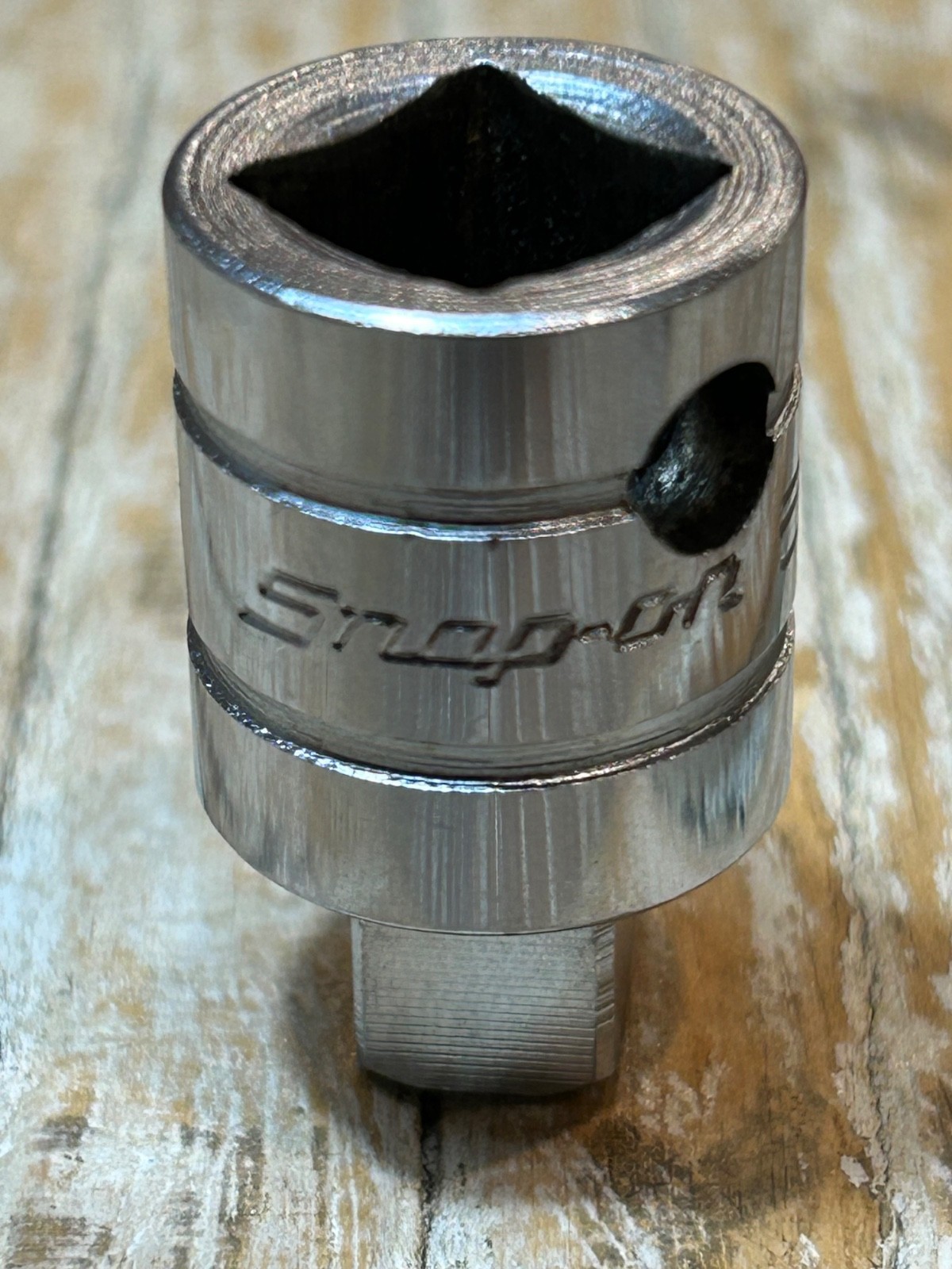 Snap On Tools 3/8″ Drive 5/16″ Pipe Plug Socket PPM410 (Clean, Fast Shipping)