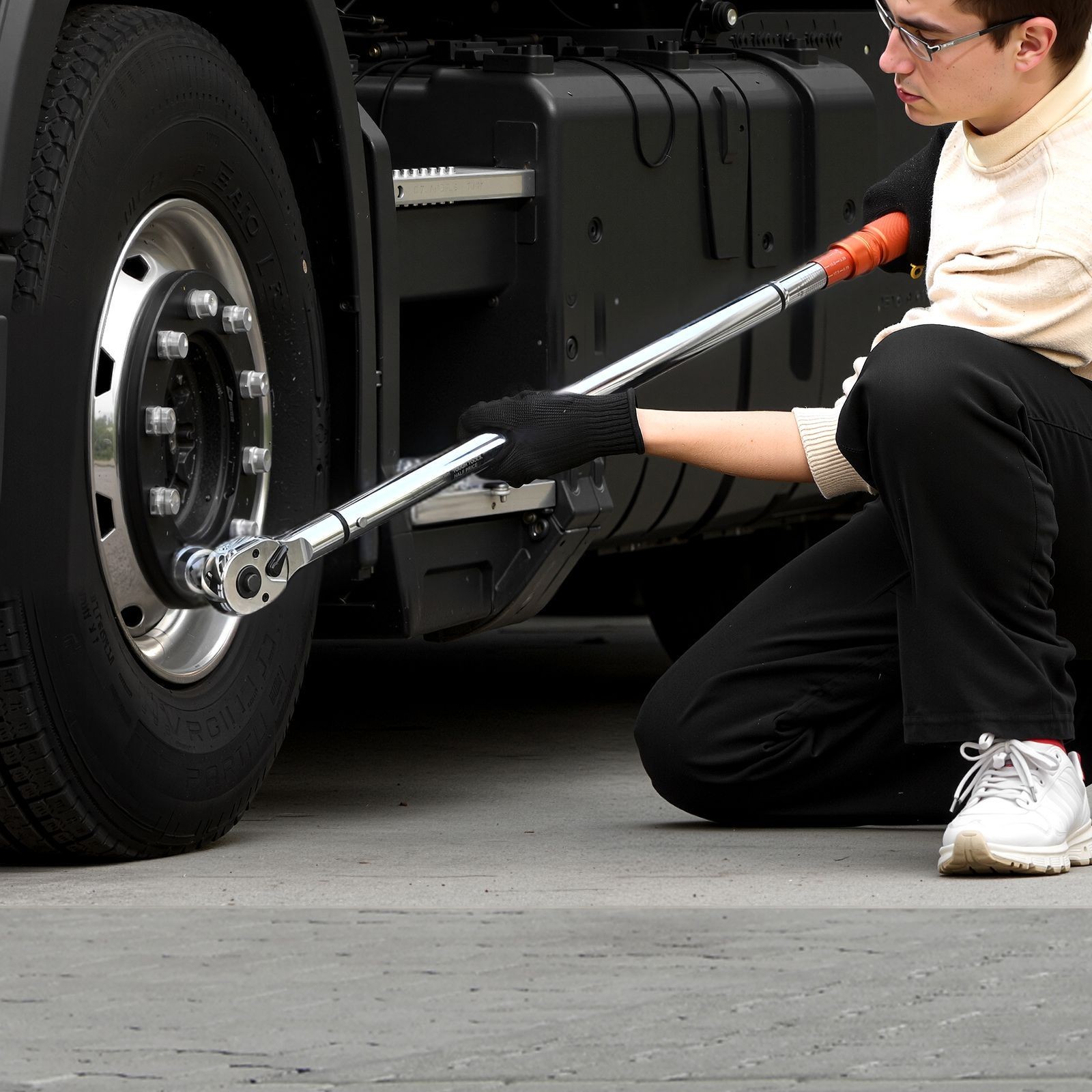3/4in Click Torque Wrench 100-600lb-ft Dual Range
