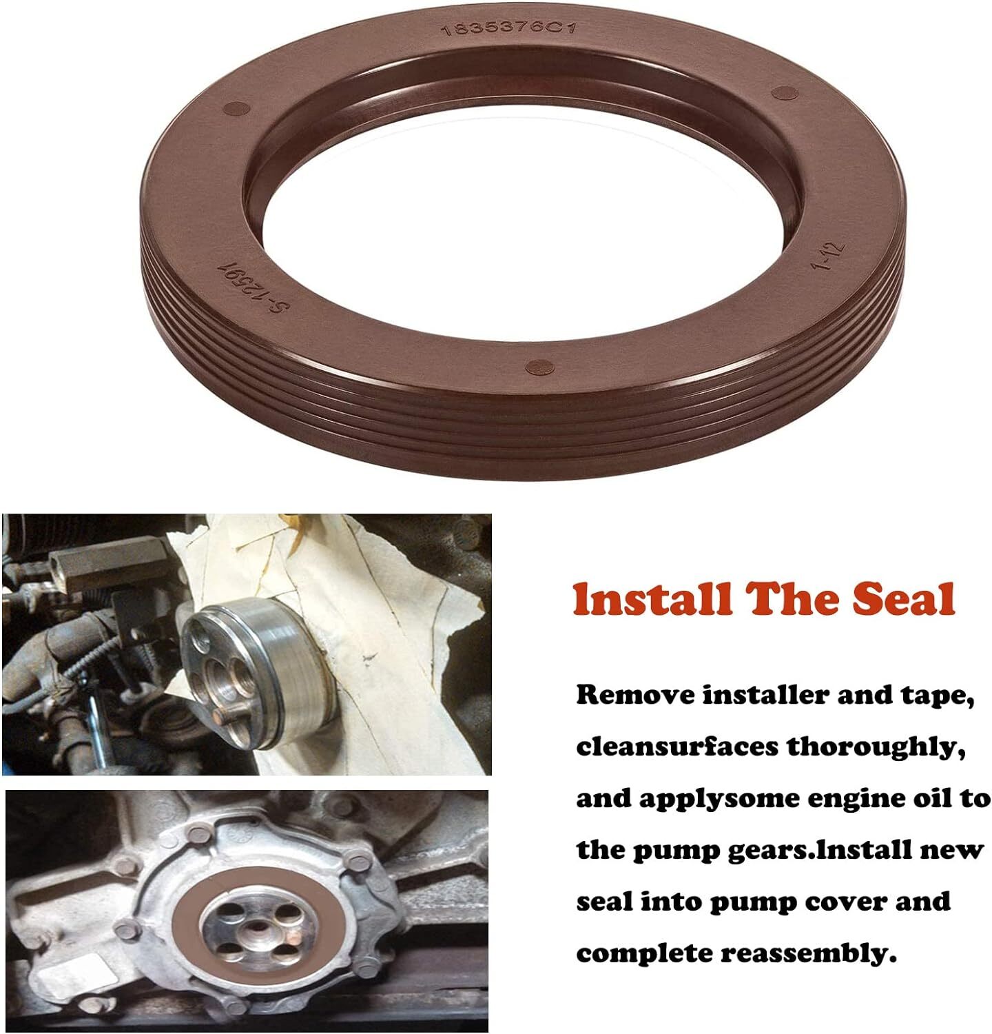 303-761 Ford 6.0L Powerstroke Front Crank Wear Sleeve Installer Kit Seal Tool