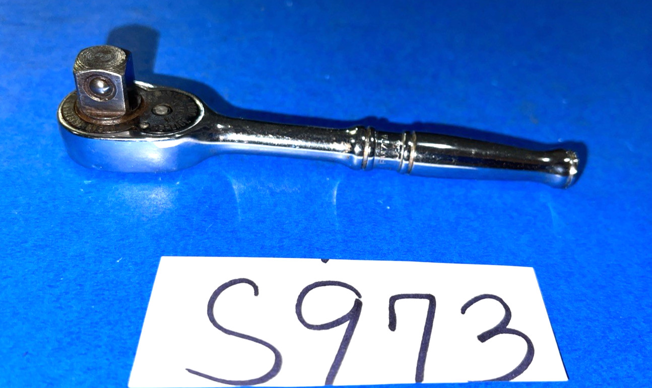SNAP-ON TOOLS 3/8 DRIVE COMPACT HEAD RATCHET 4-3/8 INCHES LONG FM70A