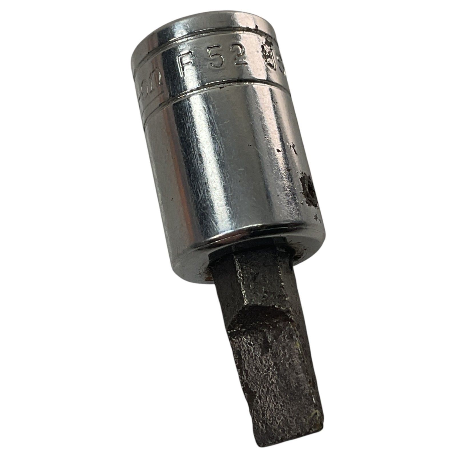 Snap-On Slotted Bit Driver Socket 5/16″ F52 3/8″ Drive USA As Pictured Mechanic