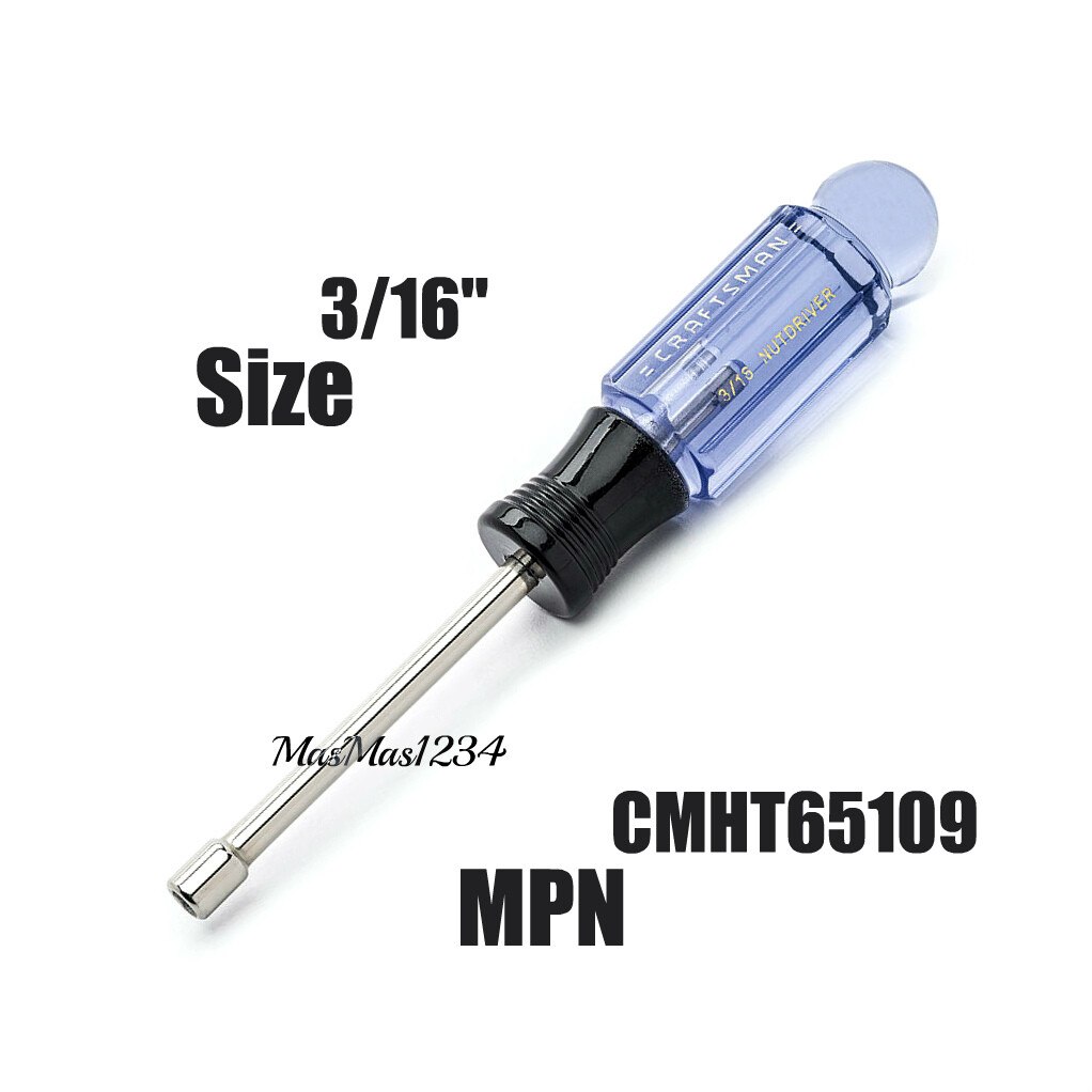 Craftsman Nut Drivers Metric MM or Inch SAE -Buyer to Choose – Fast Shipping NEW