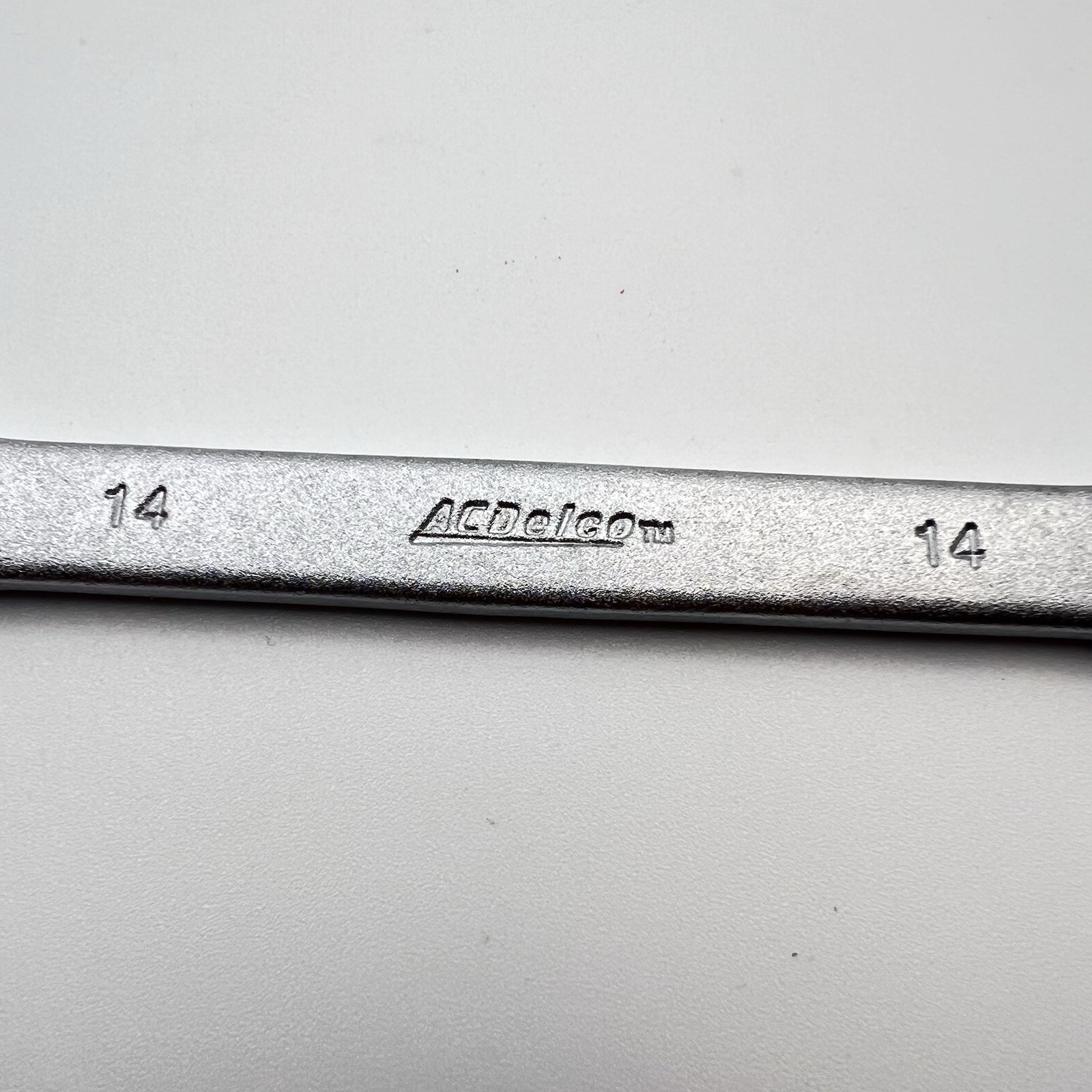 ACDelco 14mm Combination Wrench 12 Point Metric Short Length 6” Satin 11359