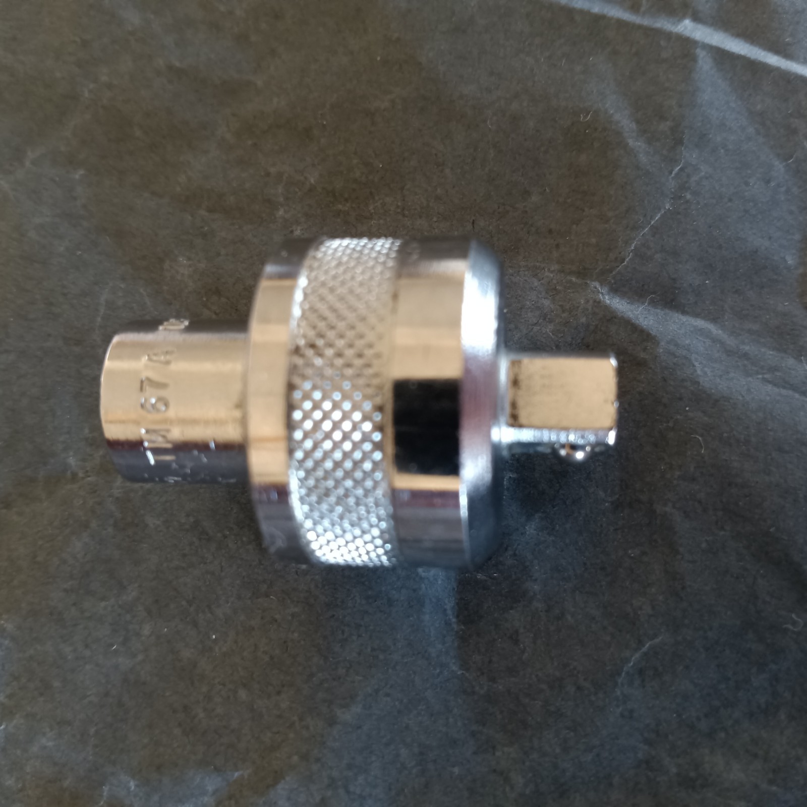 Snap On TM67A 1/4″ Drive Chrome Ratcheting Breaker Bar Ratchet Adaptor