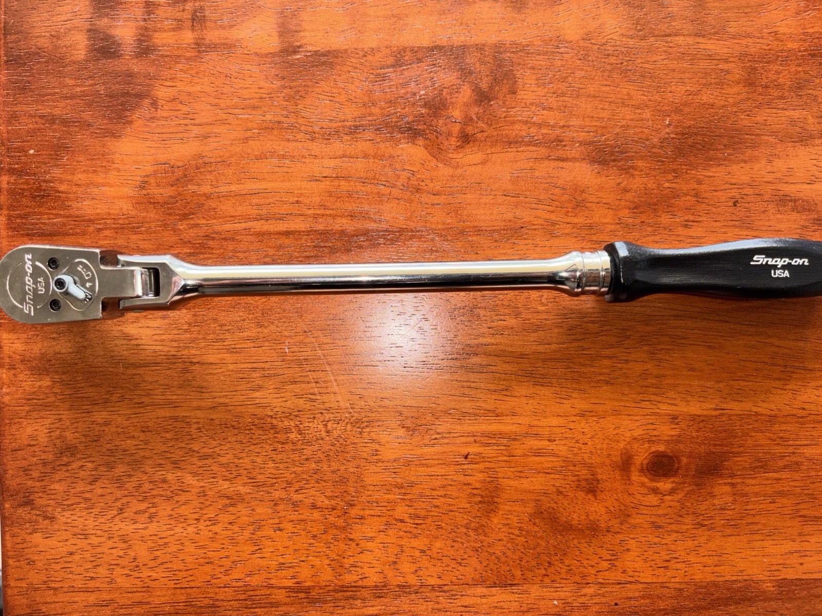 New Snap-On F851 3/8 Flex Drive Ratchet Black Handle