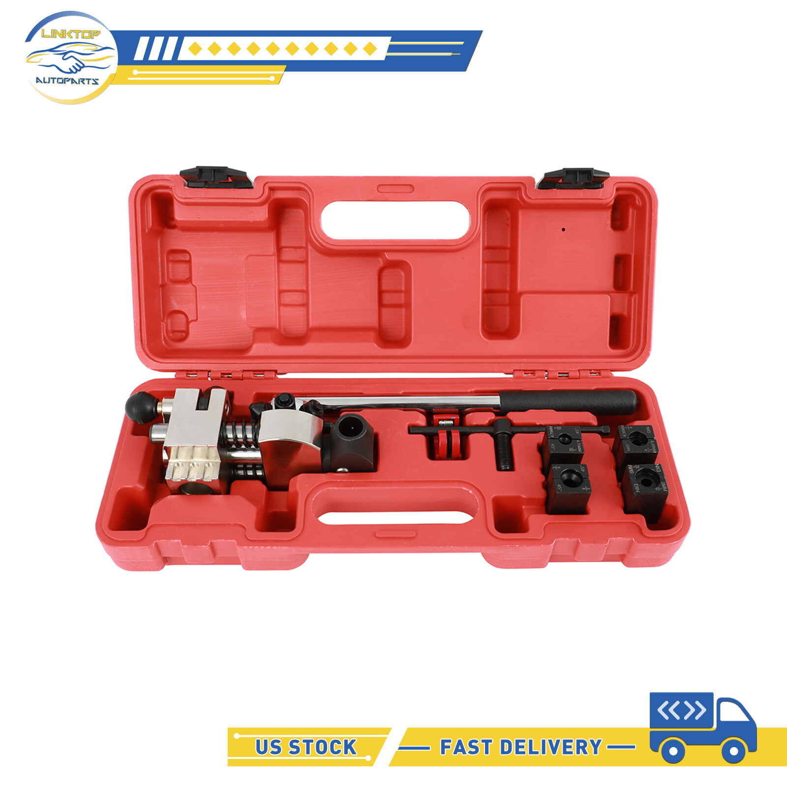 SET OF BRAKE PIPE FLARING TOOL KIT TURRET TYPE US STOCK