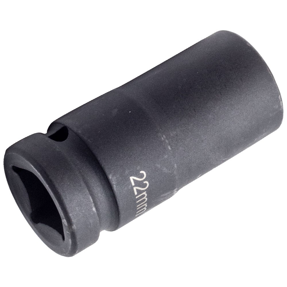 10PCS 3/4Inch Drive Deep Impact Socket Set Metric 22mm-41mm 6-Point Kit W/ Case