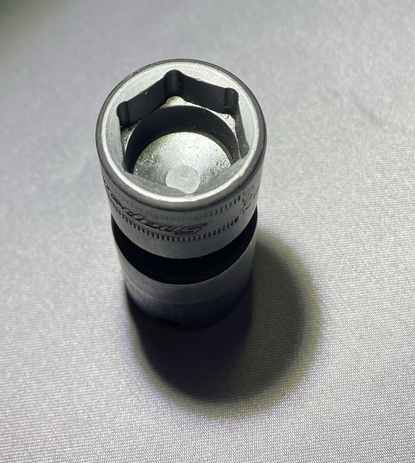 Snap-on Tools USA 3/8″ Drive 17mm Metric 6PT Impact Swivel Socket IPFM17C NEW