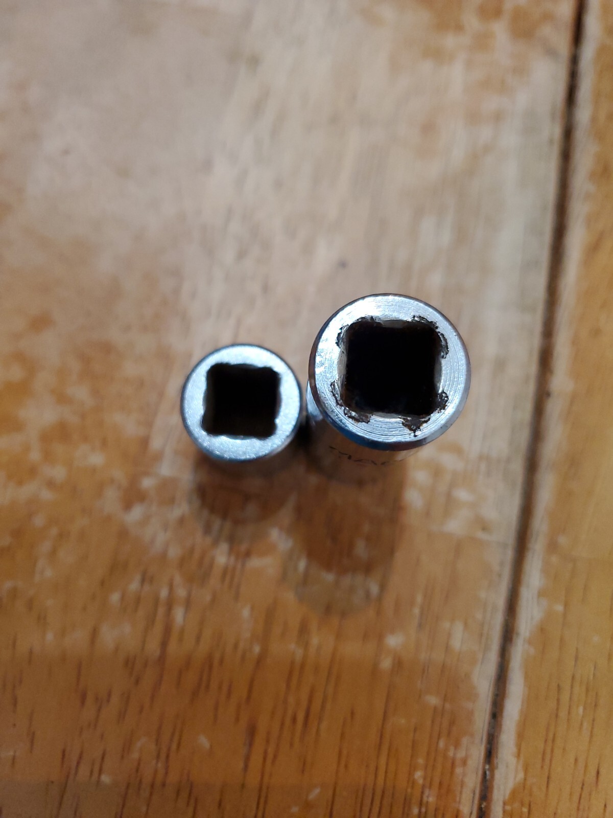 Mac Tools 3/8 Drive 1/2 6PT Shallow Deep Sockets Lot Of 2