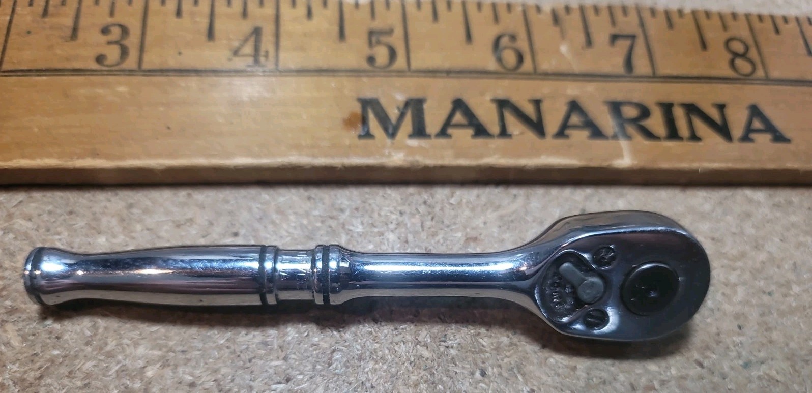 Snap On 1/4″ Ratchet TM70C Stubby 4.25 Inch Long