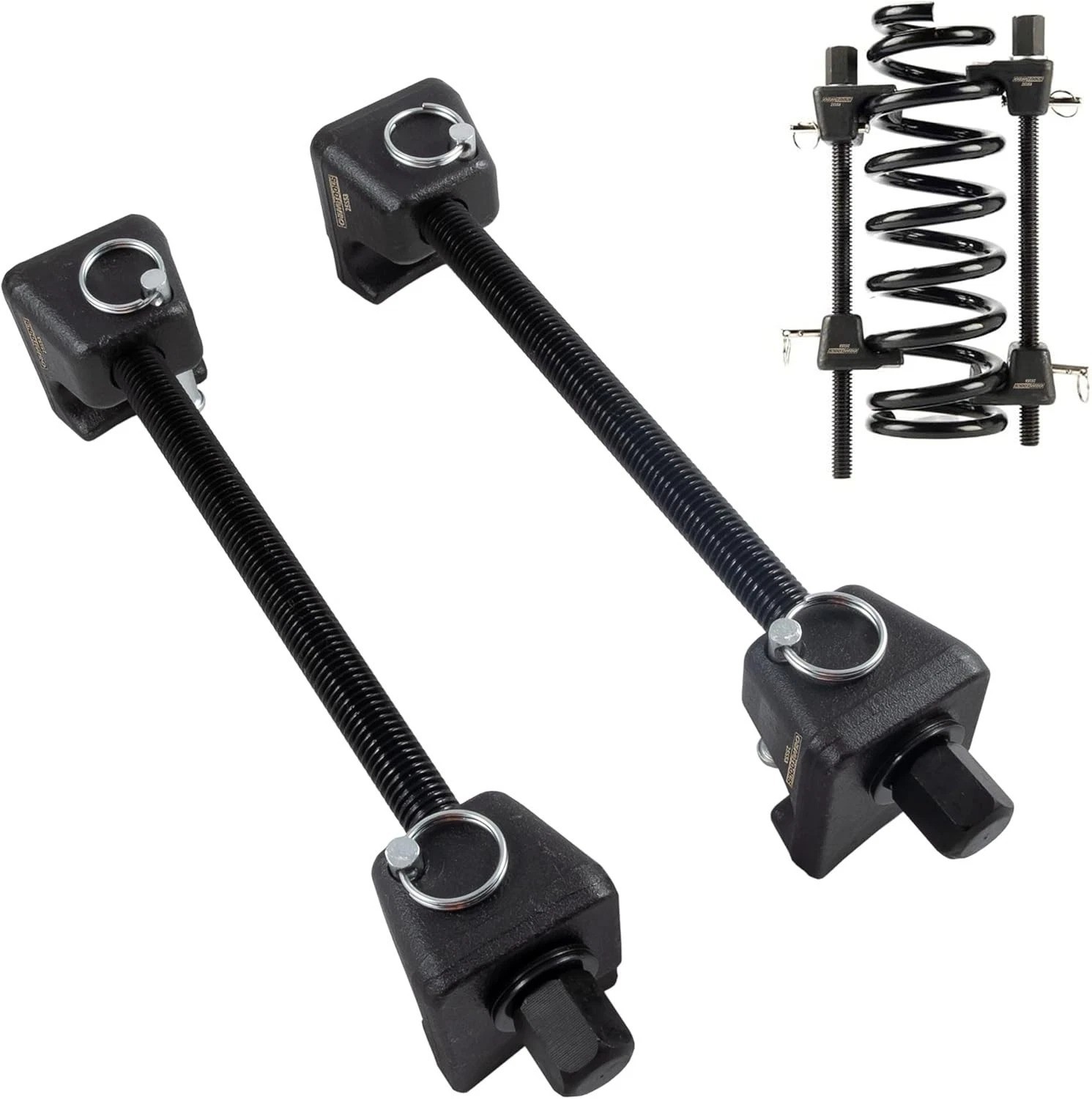 Automotive Strut Spring Compressor with 9.75″ Maximum Opening – Safe & Easy Use