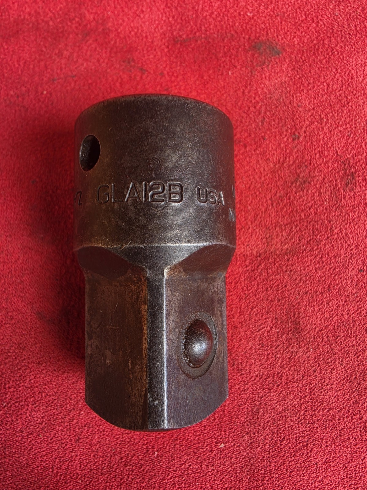 Snap On GLA12B vintage 1/2” Drive SquareDrive Adaptor 1/2”Internal 3/4” external