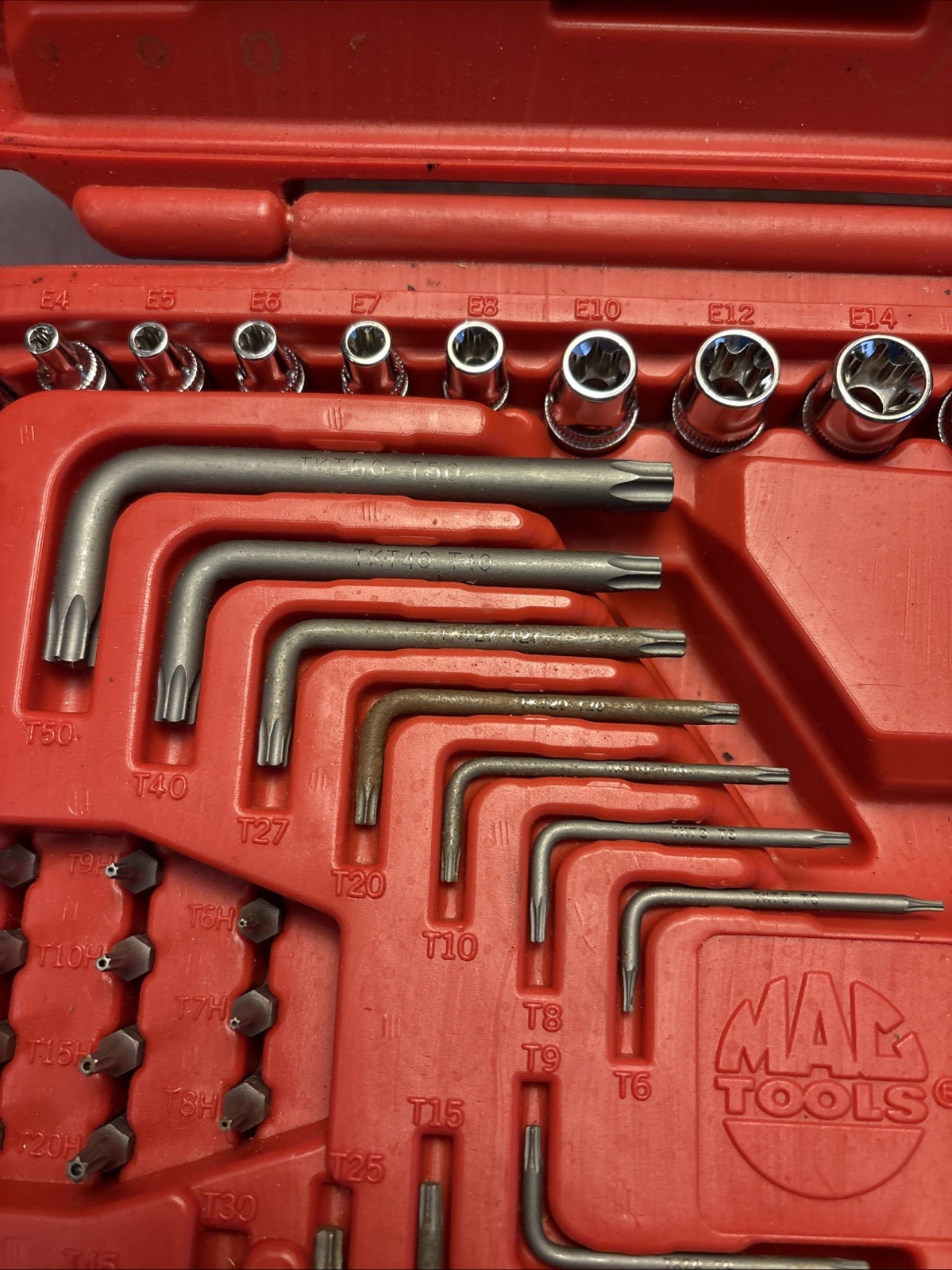 Mac Tools 62pc Star Driver and Wrench Set SMXT62B