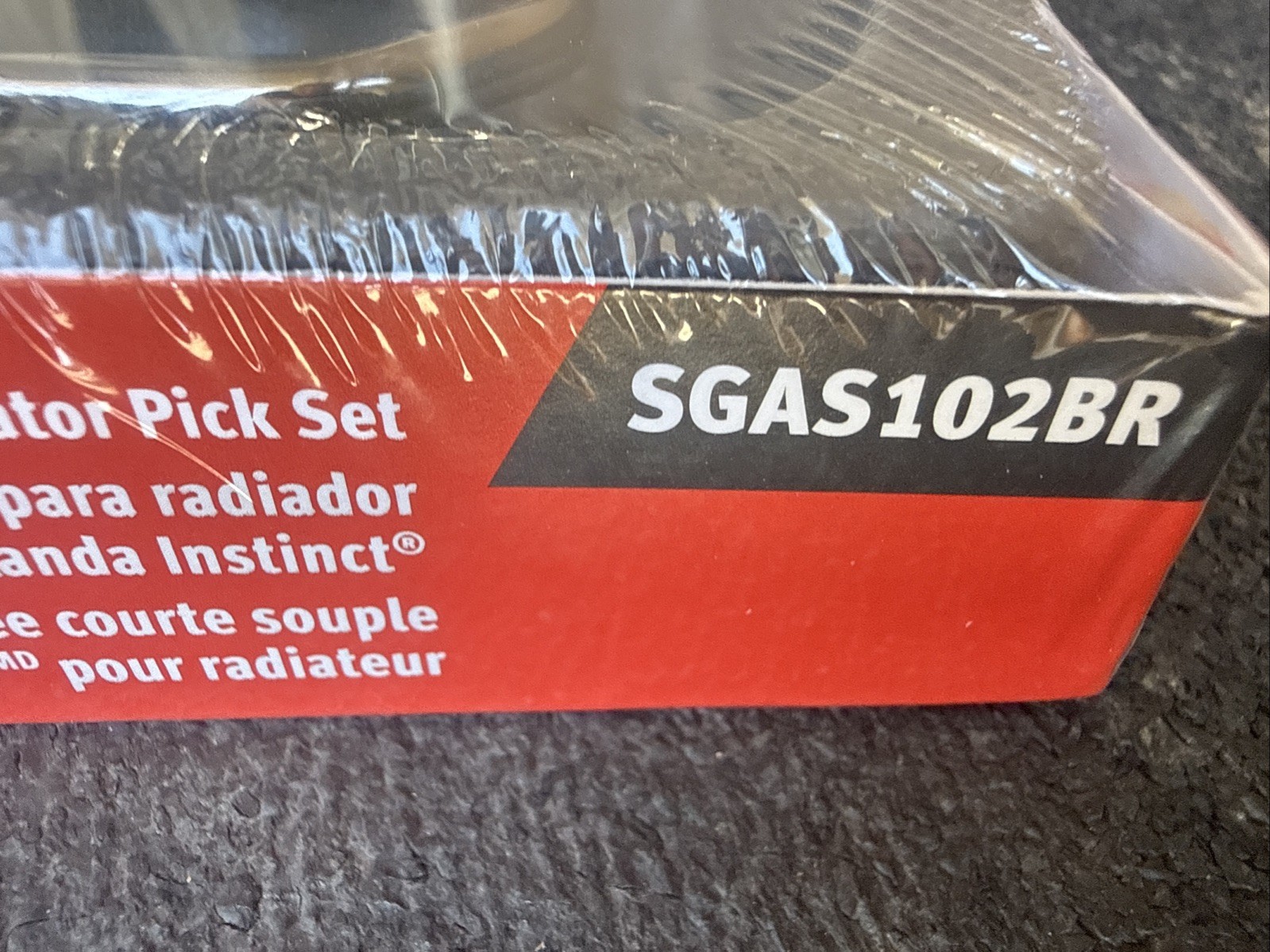 For SNAP ON R RED Soft Grip Short Radiator Pick Set NEW USA Sgas102br