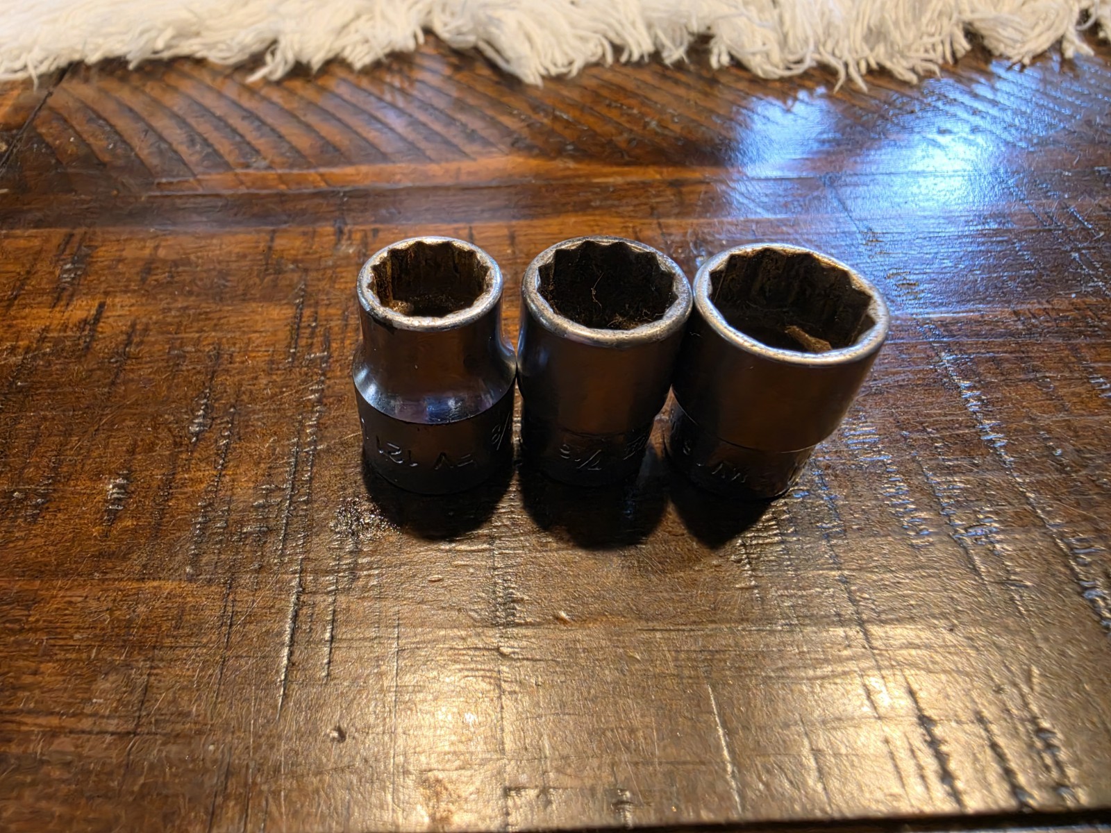 Snap On Socket Set 7/16, 3/8, And 1/2 Chrome Made In USA!