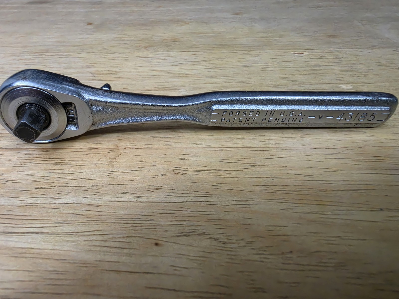 USED Vintage USA Craftsman V-43185 1/4″ Ratchet