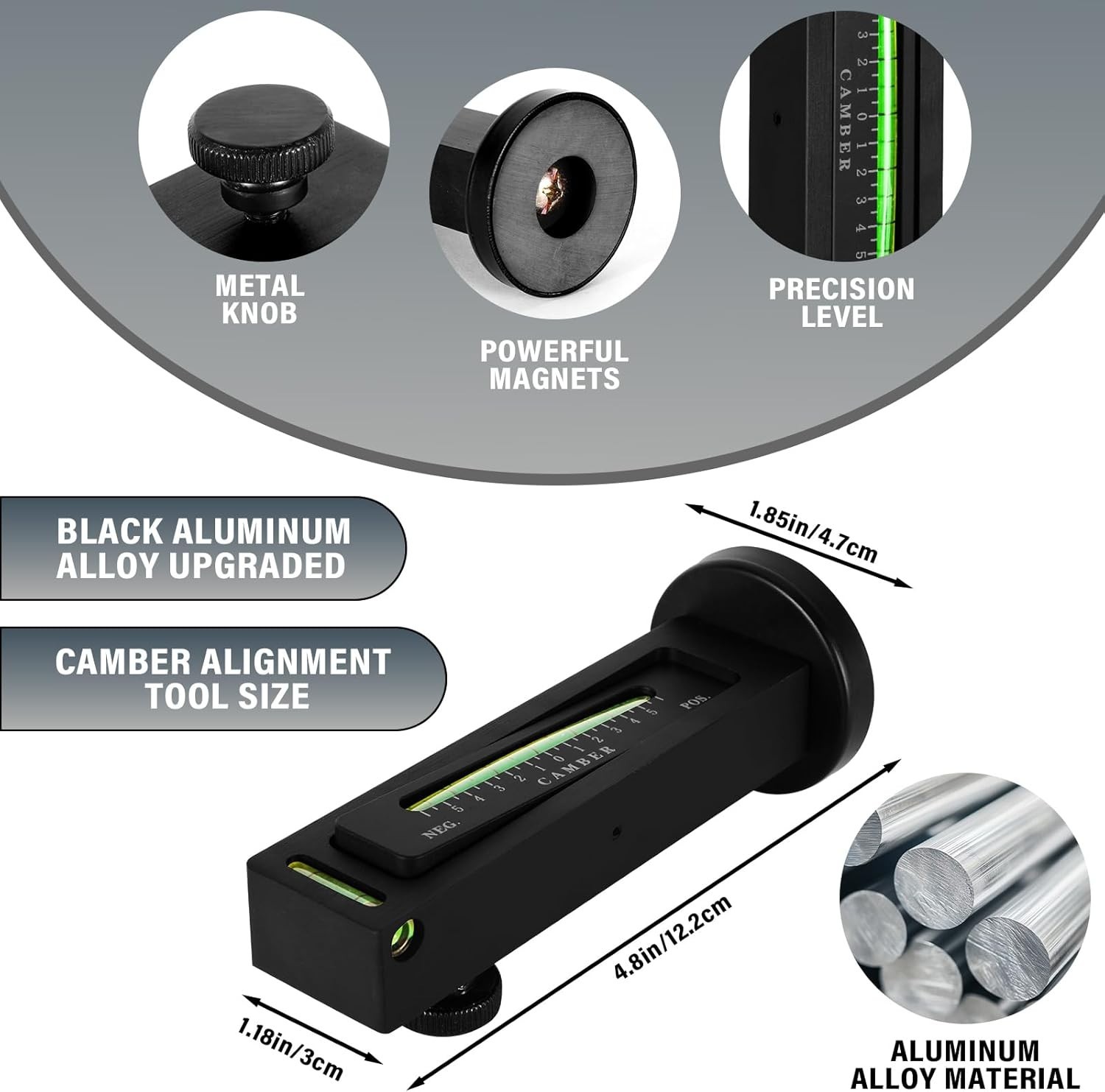 High Precision Camber Tool – Adjustable Magnetic Gauge for Auto Alignment