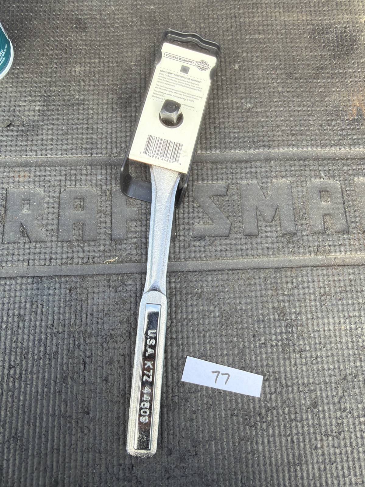 Sexy Sears Craftsman USA Nos 1/2” Drive Ratchet 44809 On Hang Tag K7Z