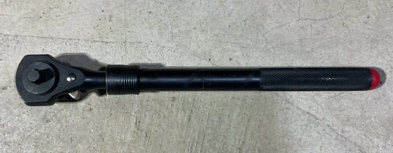 Dual Head Ratchet 1/2in & 3/8in Handle telescopic Black Ratchet Spanner/Hammer