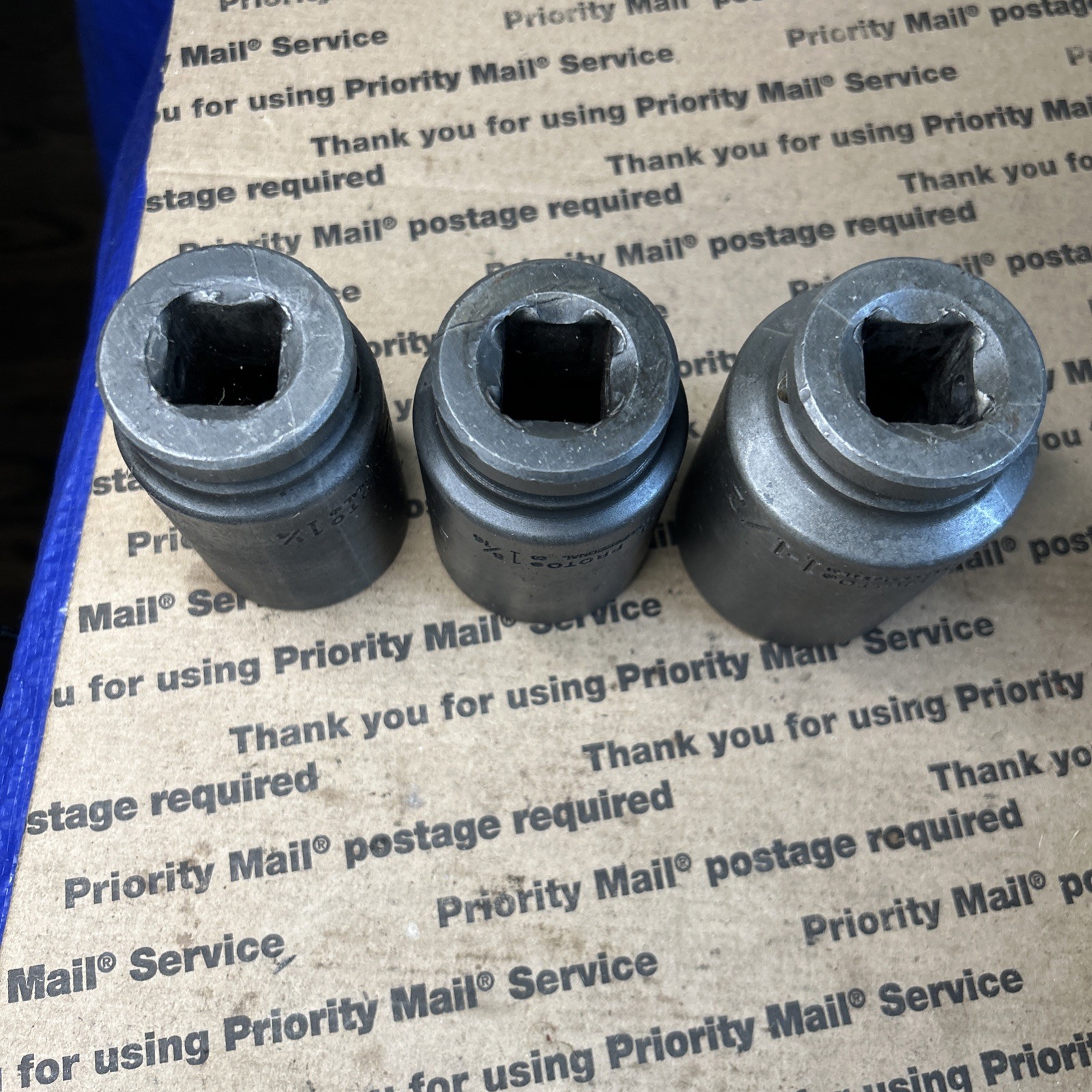 Proto 07524L 07521L 07520L 3/4″ Dr 1-1/2″ 1-5/16” 1-1/4” 6pt Deep Impact Sockets