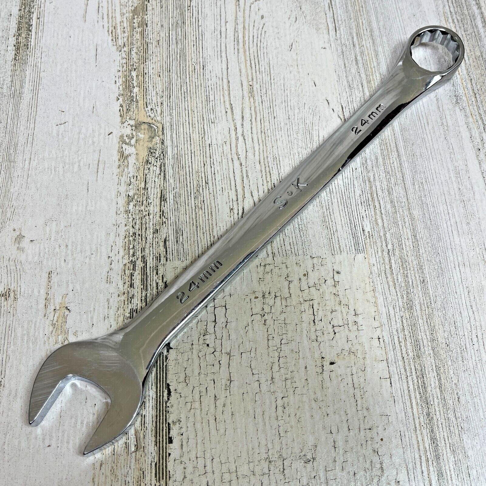 SK Metric Combination Regular Full Polish 12 Pt Wrench 24mm 88324