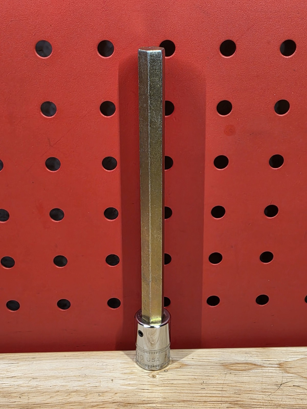 Snap-on Tools FAML10 10mm NICE 3/8″ Drive LONG Length Hex Allen Bit Socket USA