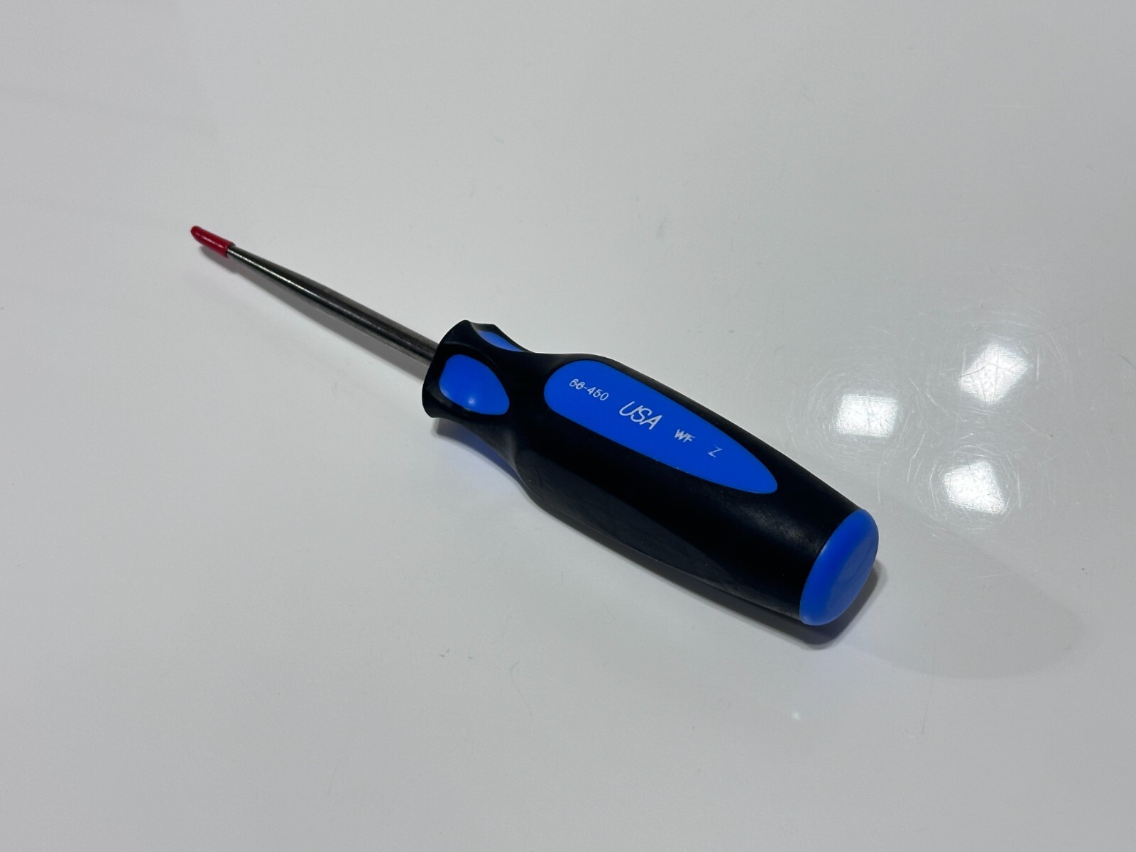 NOS Armstrong Tools USA 3″ Scratch Awl Pick, Blue Soft Grip (WF – Western Forge)