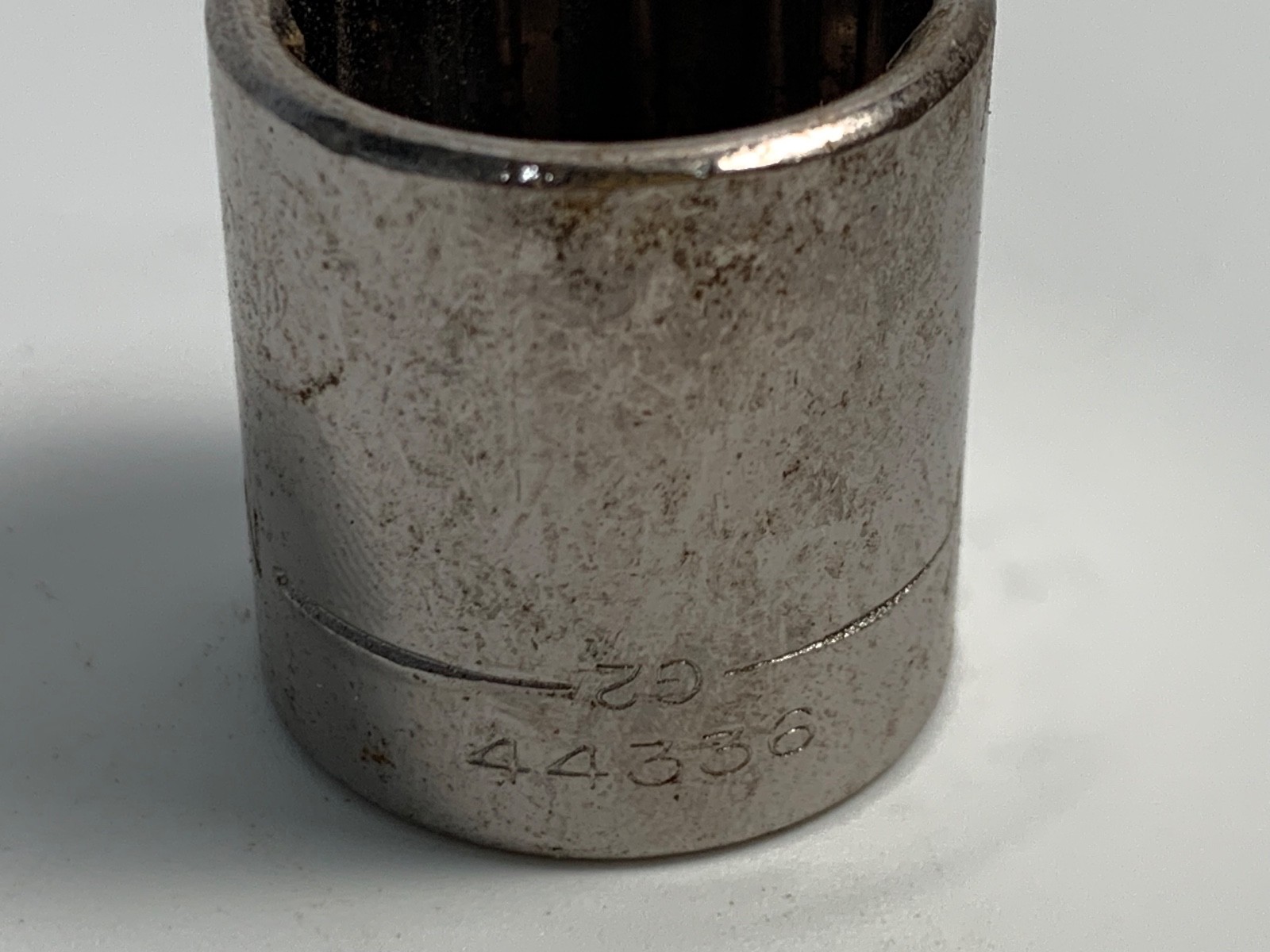 Craftsman 3/8″ Drive 11/16″ 12 Point Shallow Socket SAE 44336-G2 Inverted USA