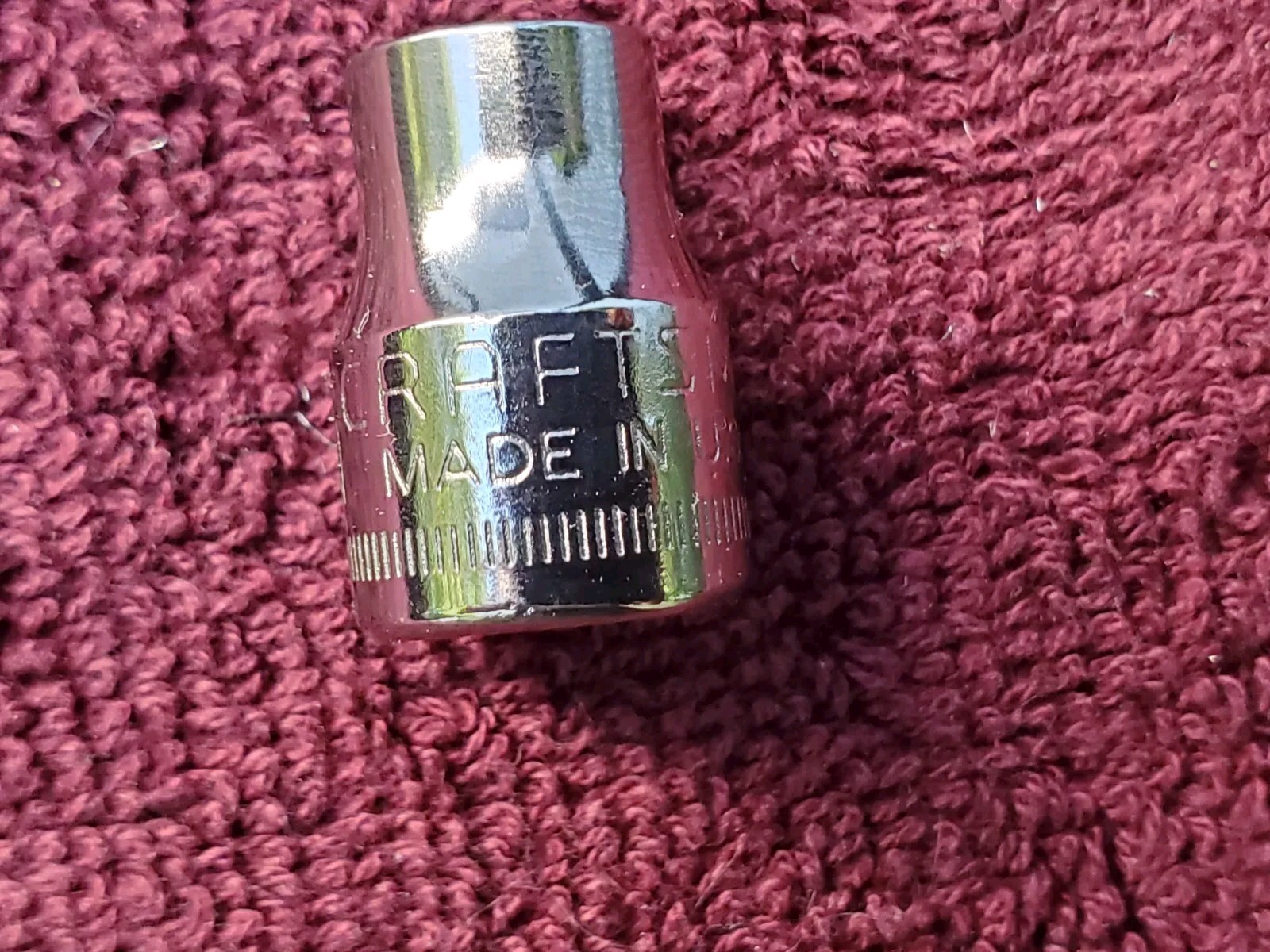 Craftsman 9mm Socket 6 Pt. 3/8» Dr. Inverted G2- 43541 USA, NOS. Loc:case