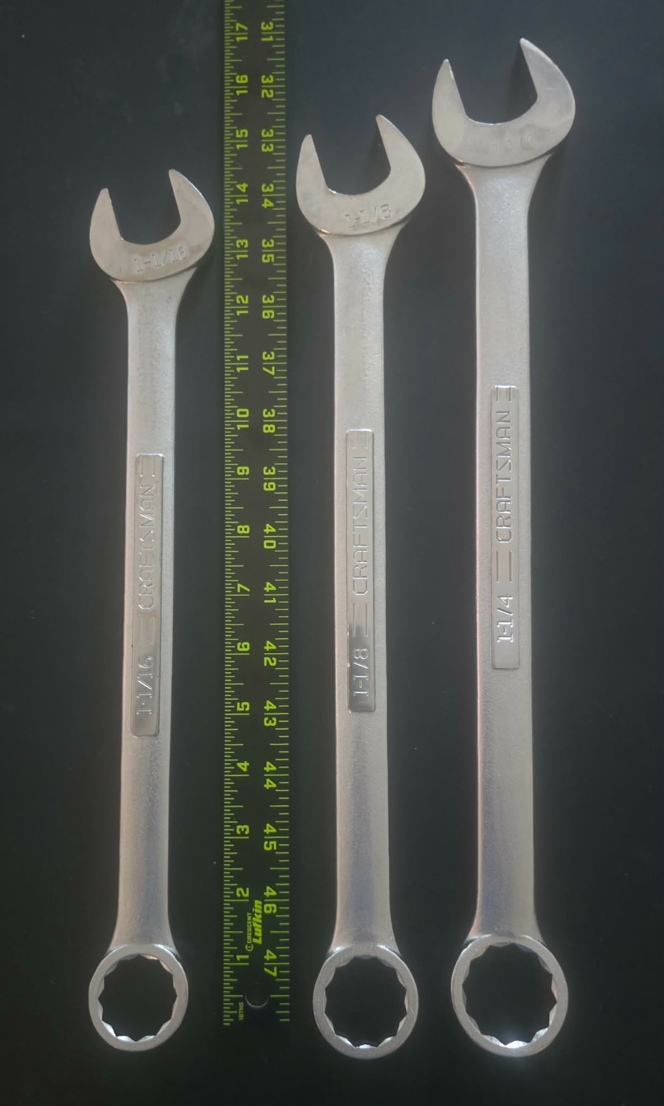 Craftsman USA V and VV‐Series Wrench Set – 44706, 44707, 44708 – 1‐1/16, 1‐1/8,