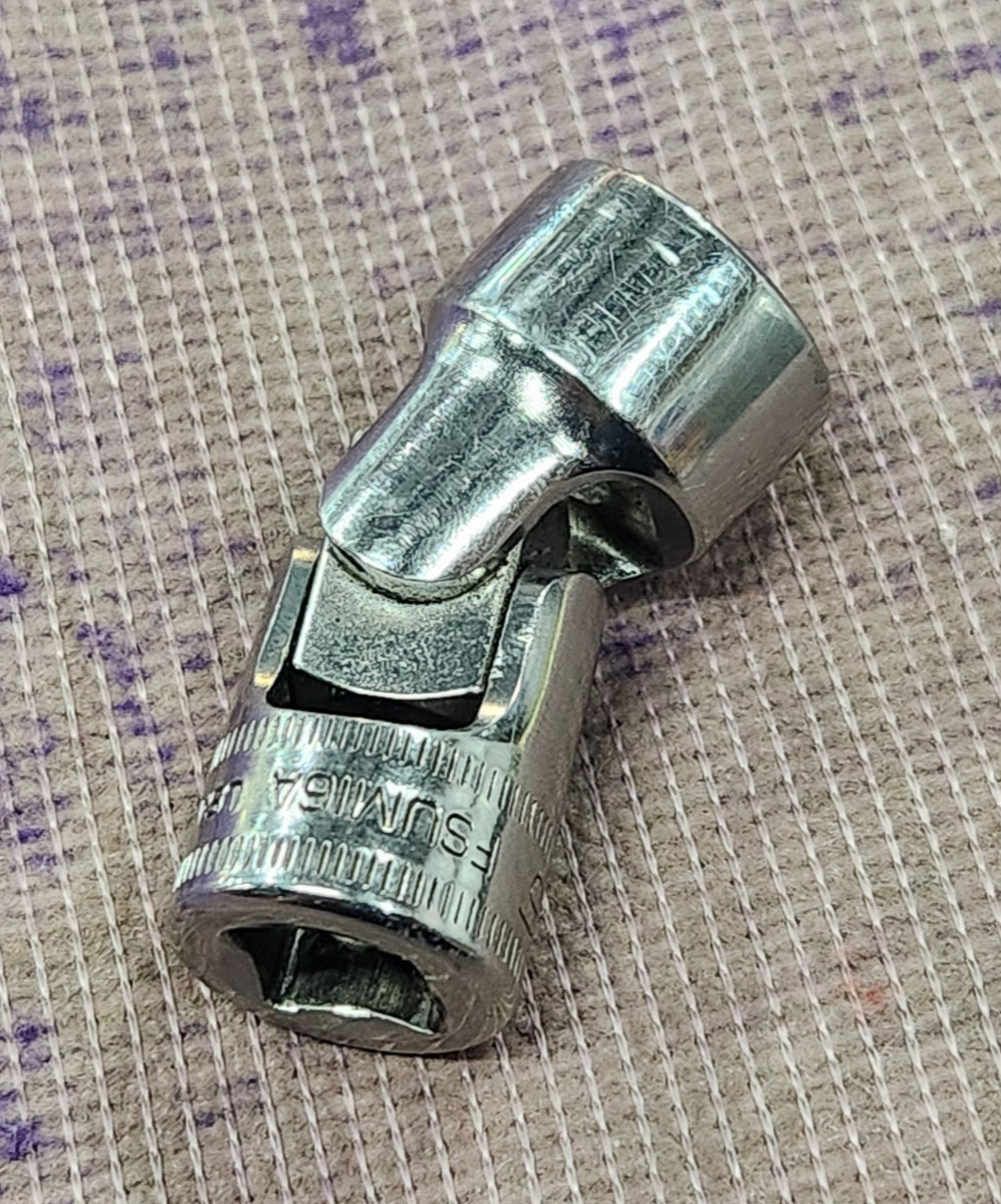 Snap On FSUM17 & FSUM16A 6 Point 3/8″ Drive Shallow Swivel Socket PAIR