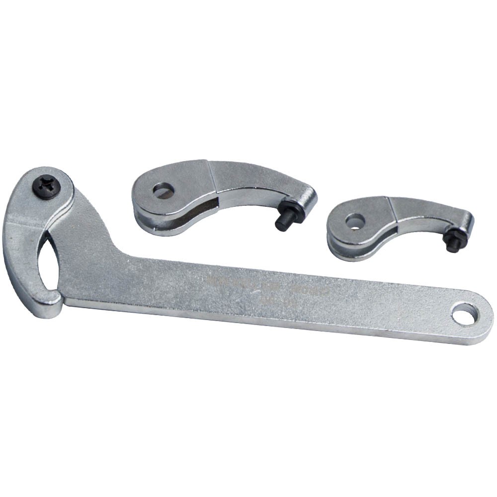 Adjustable Hook & Pin Spanner Wrench Tool Set Locking Nut Wrench 35-120mm New