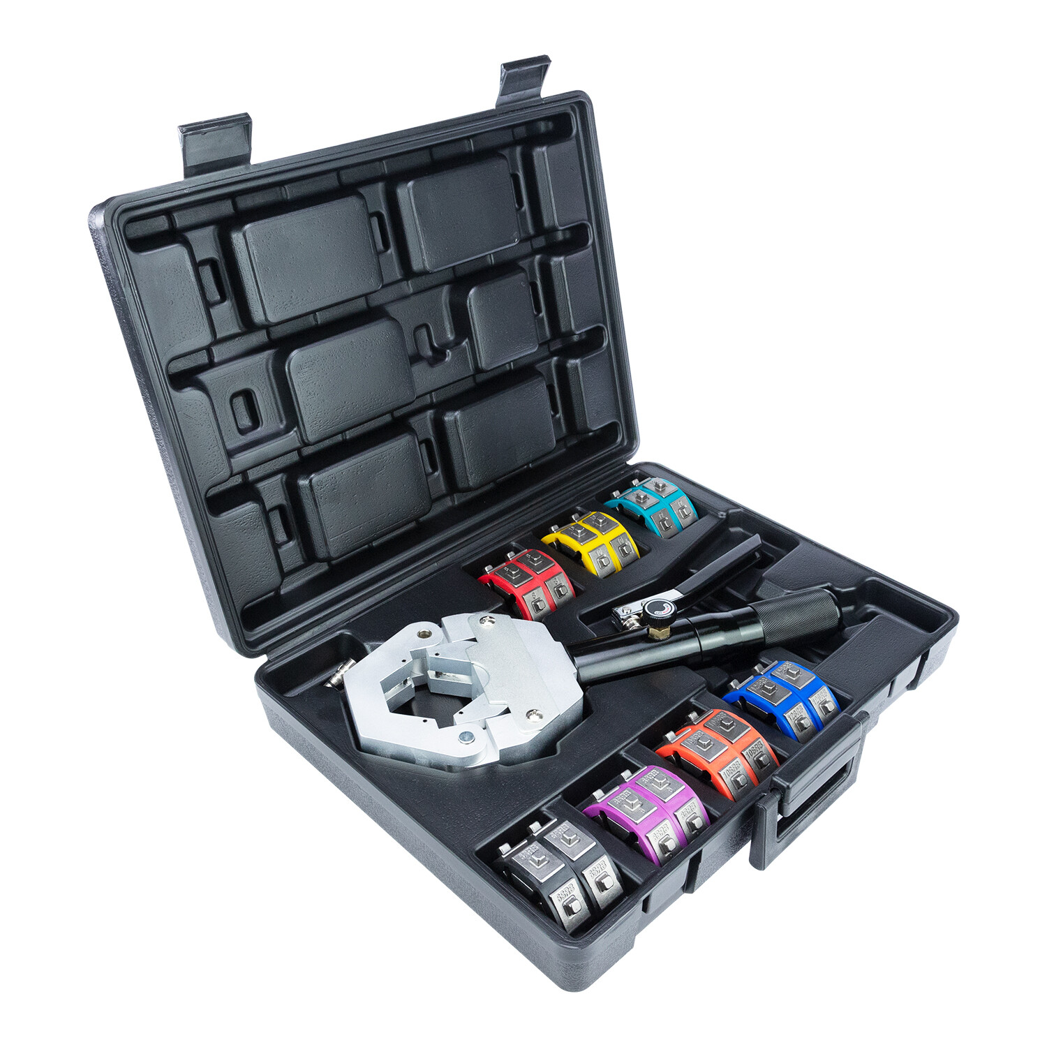 NEW A/C AIR CONDITIONING HOSE REPAIR HYDRAULIC CRIMP TOOL SET