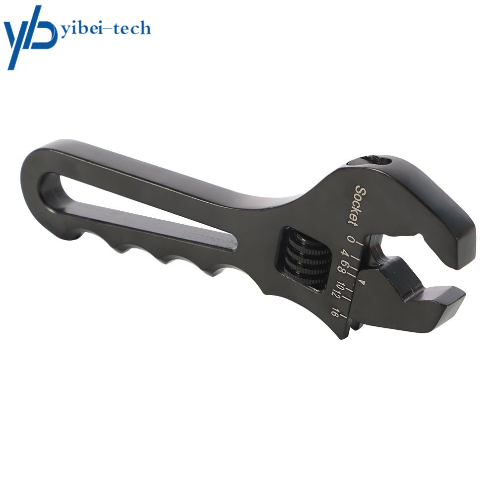 3AN-16AN Adjustable An Fitting Wrench Aluminum For An Hose Adapters Ends Spanner