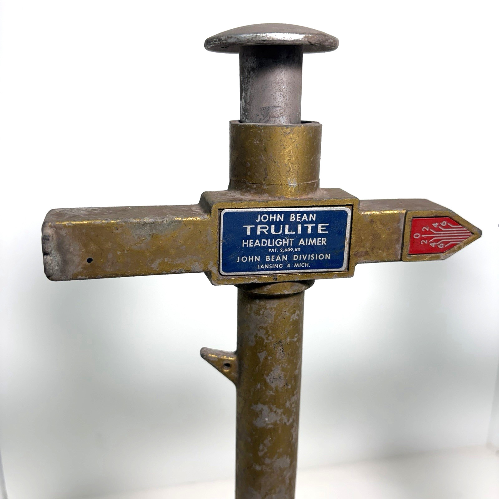 John Bean Trulite Headlight Aiming Tool Dial-A-Level Pair