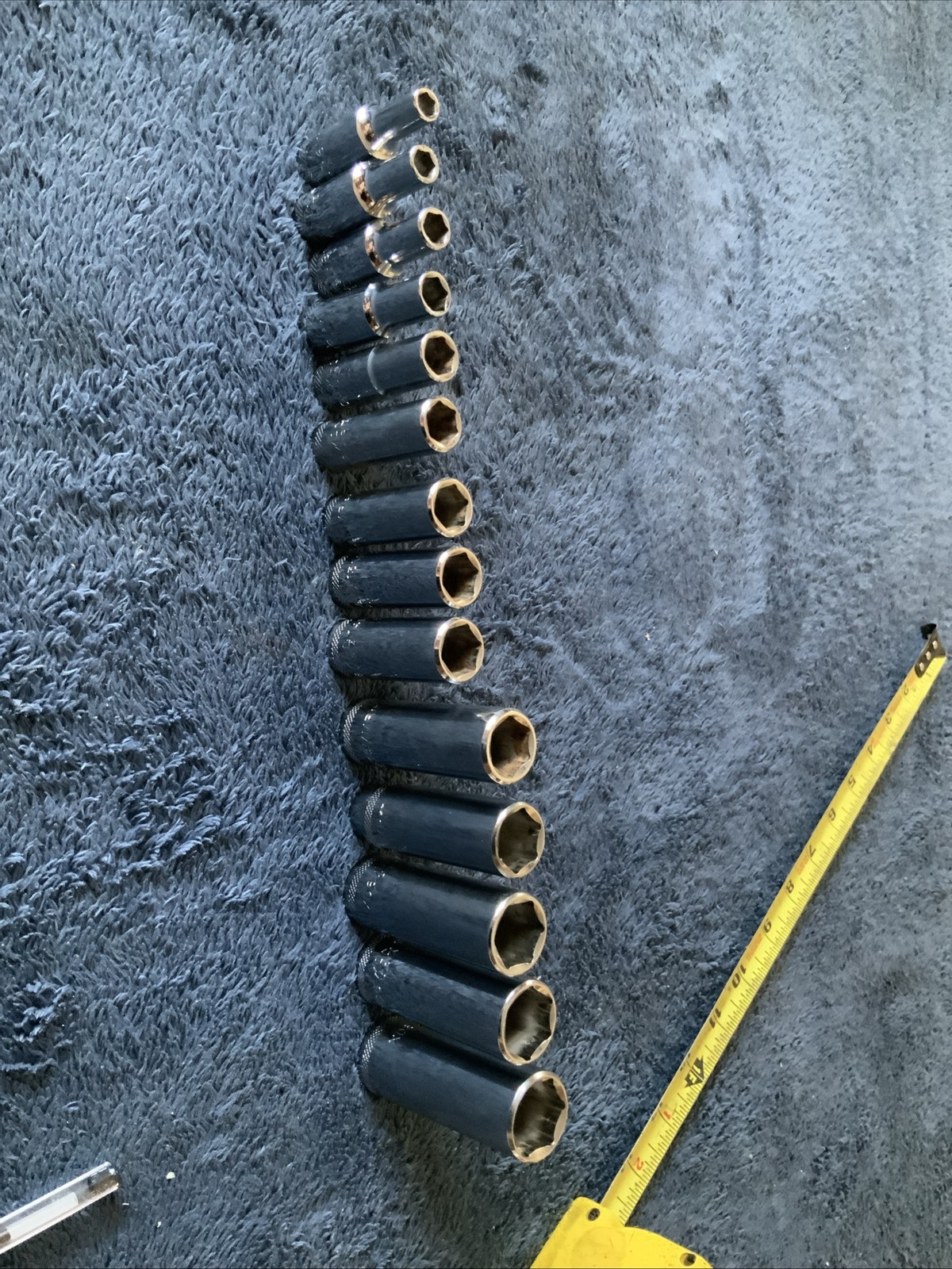 Mac Tools 3/8” Drive Deep Socket Set, 6-19mm….6pt….1 Is Different Style…..zzz