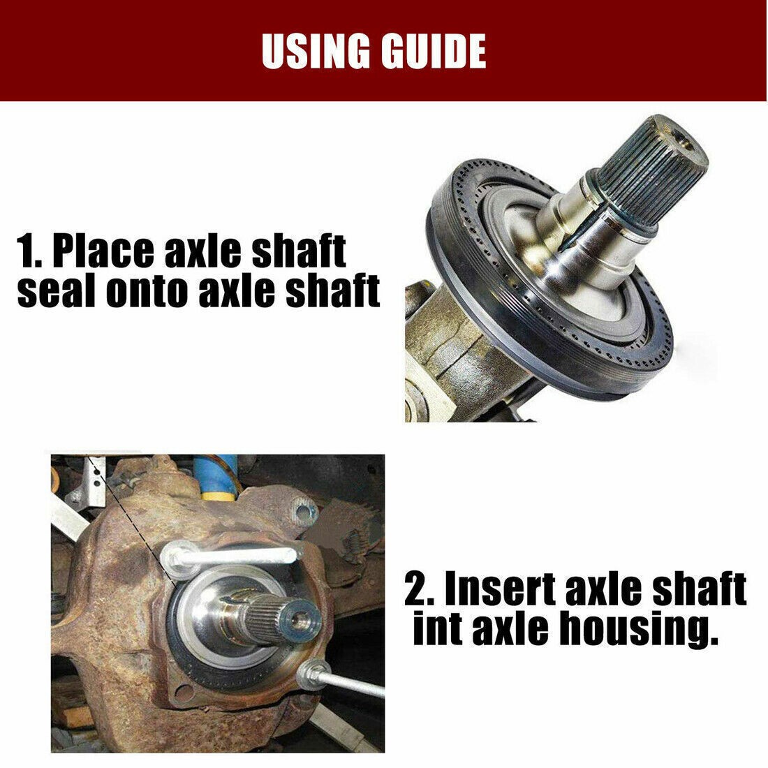 For Ford F-250/350/450/550 4X4s 6695 Axle Shaft Vacuum Oil Seal Installer Tool