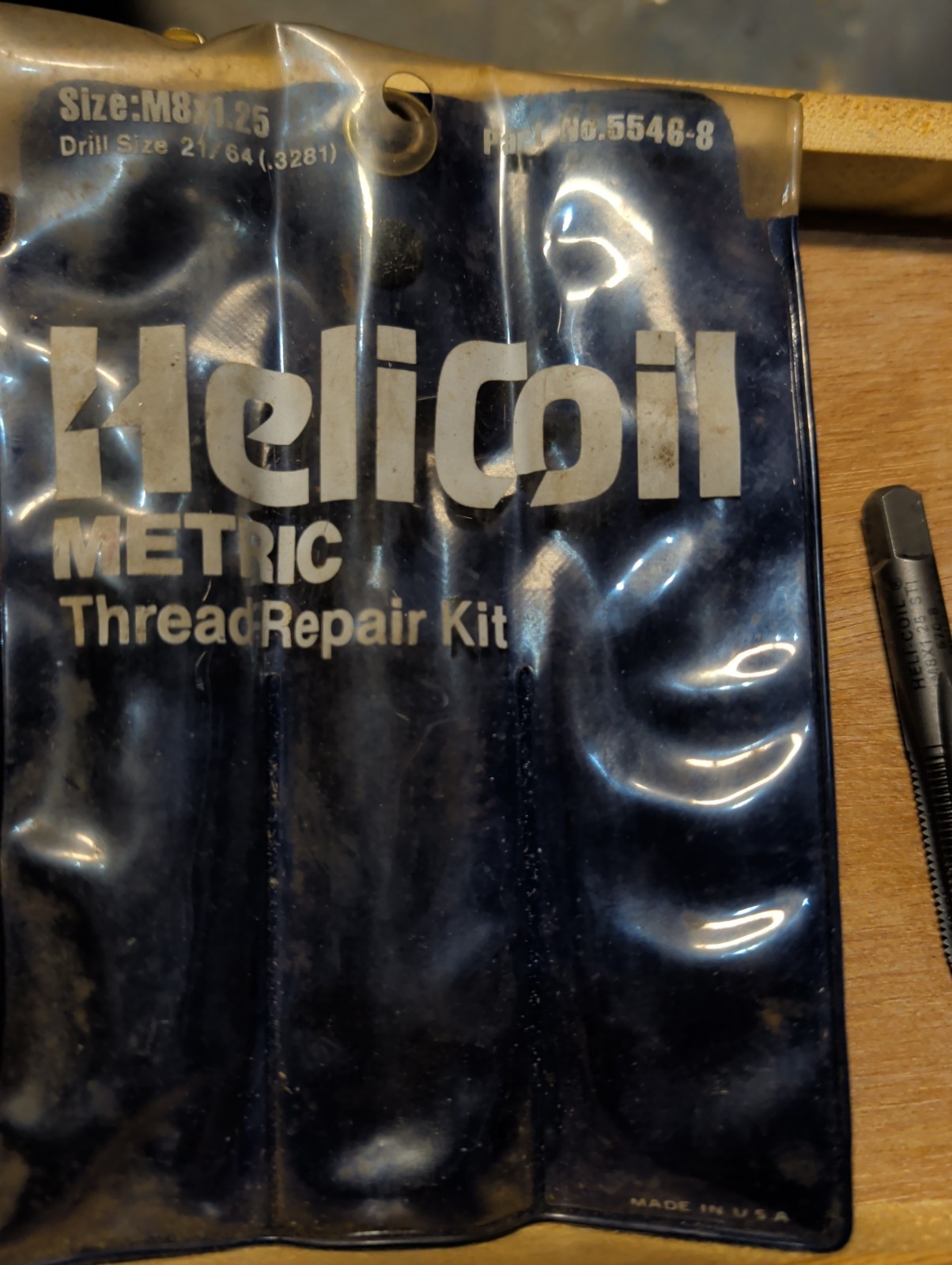 Helicoil 5546-8 Metric 8mm X 1.25 Thread Repair Kit