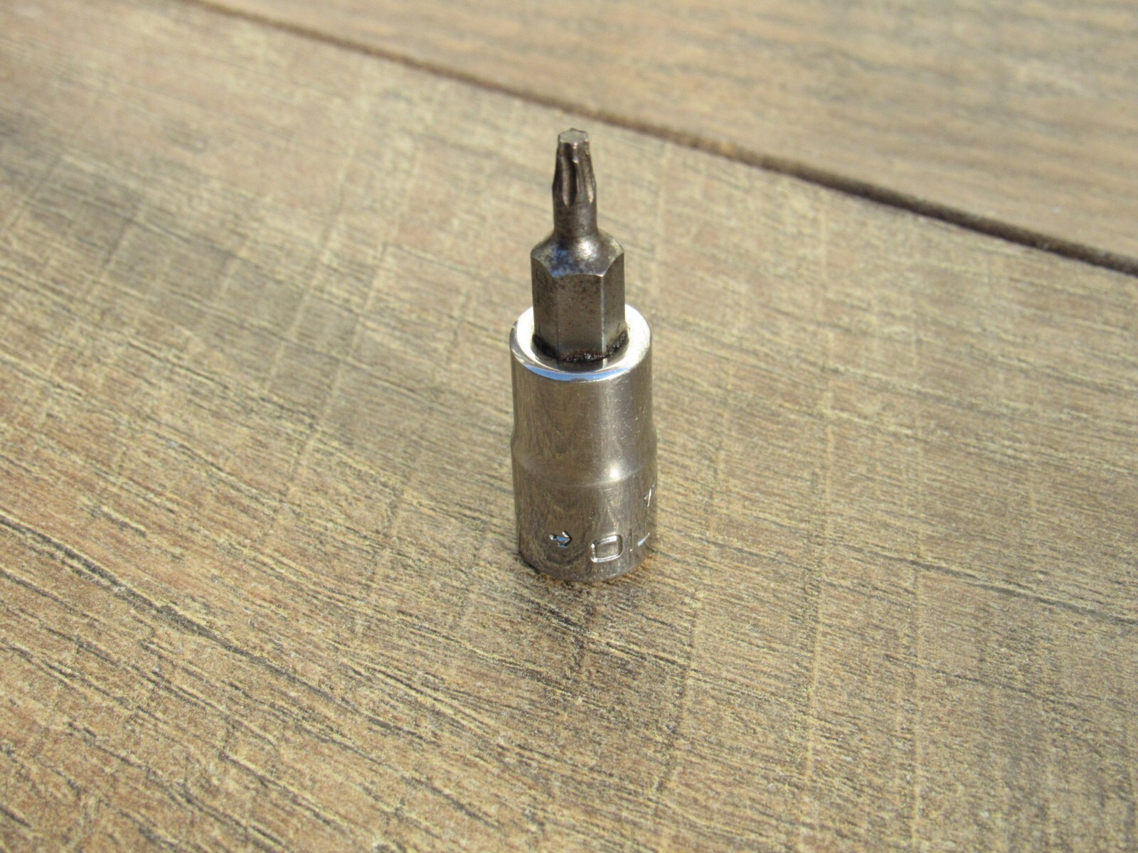 SNAP ON TTX10E T-10 1/4″ DRIVE CHROME NEW LOGO TORX BIT DRIVER SOCKET T10 T 10