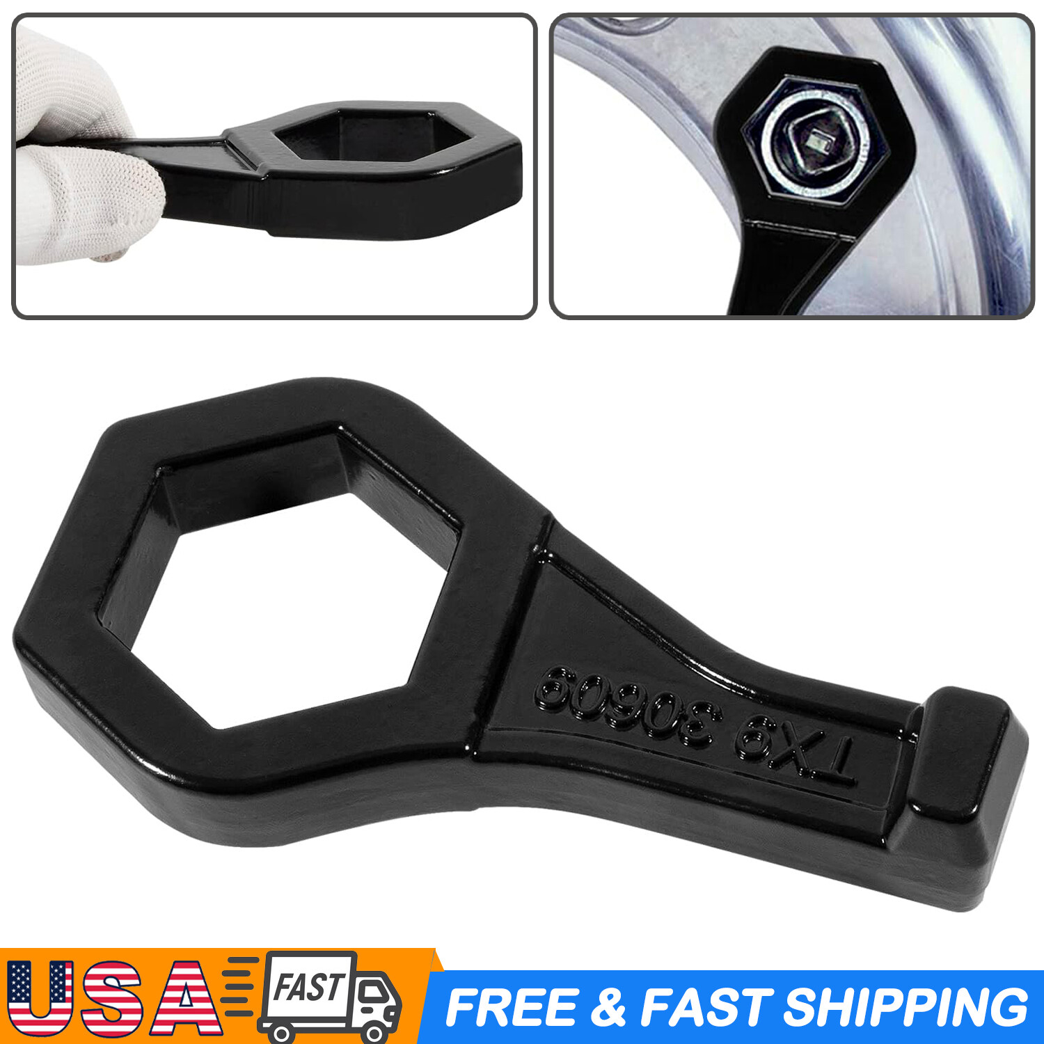 30609 Model TX9 1-1/2» Cap Nut Wrench Outer Nut Wrench for Porkchop Style