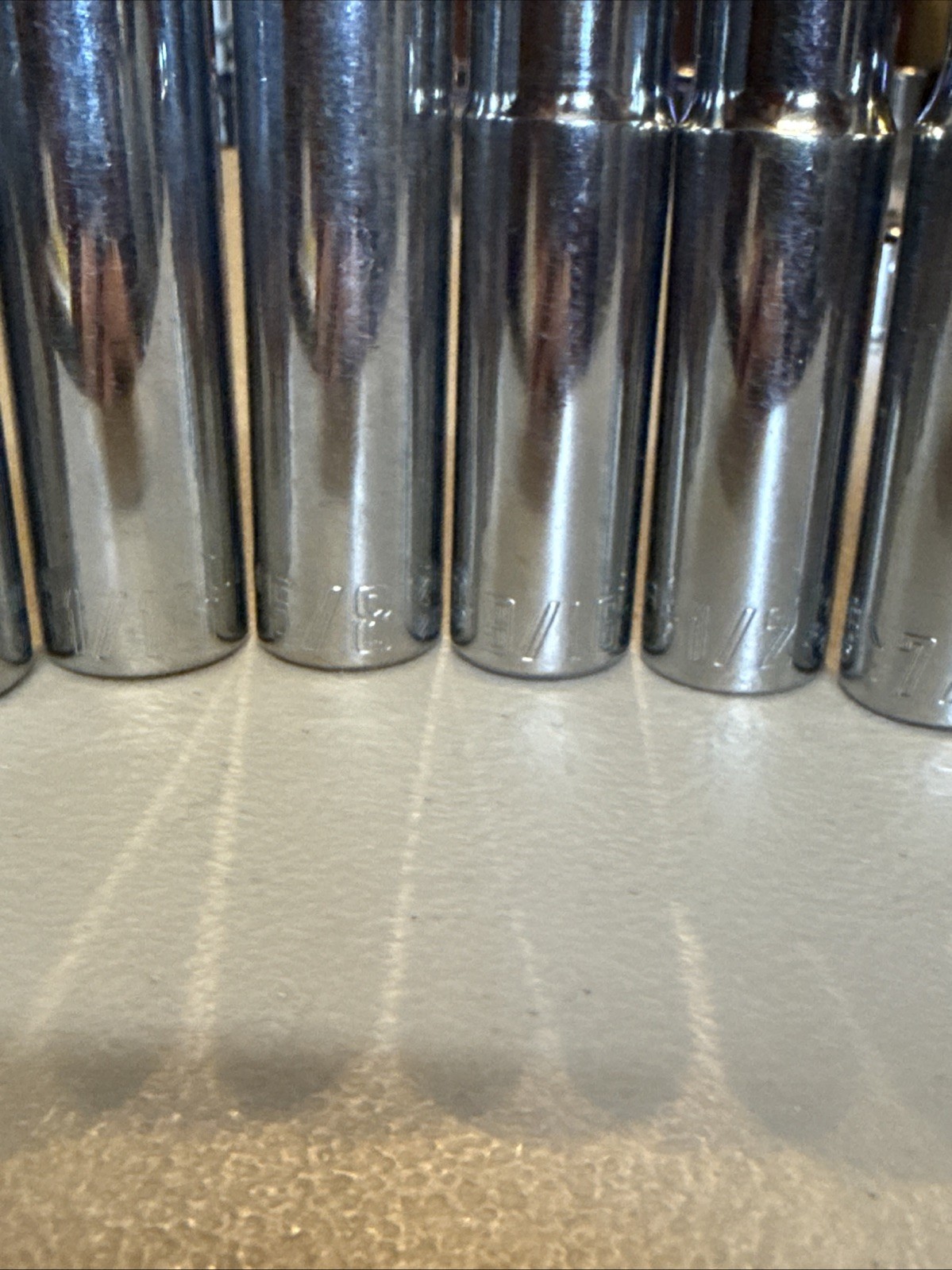 Craftsman 1/2″ Drive 10 Piece SAE Deep Socket Set CMMT 12 Point