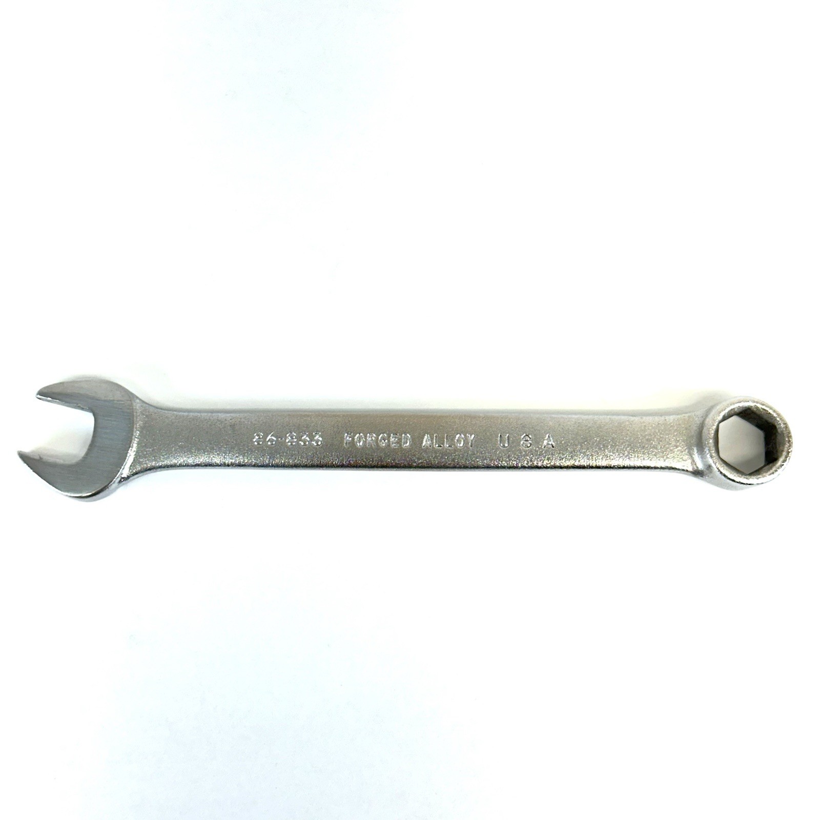 Vintage Stanley 86-833, 3/8″ Combination Wrench Forged Alloy Made in USA