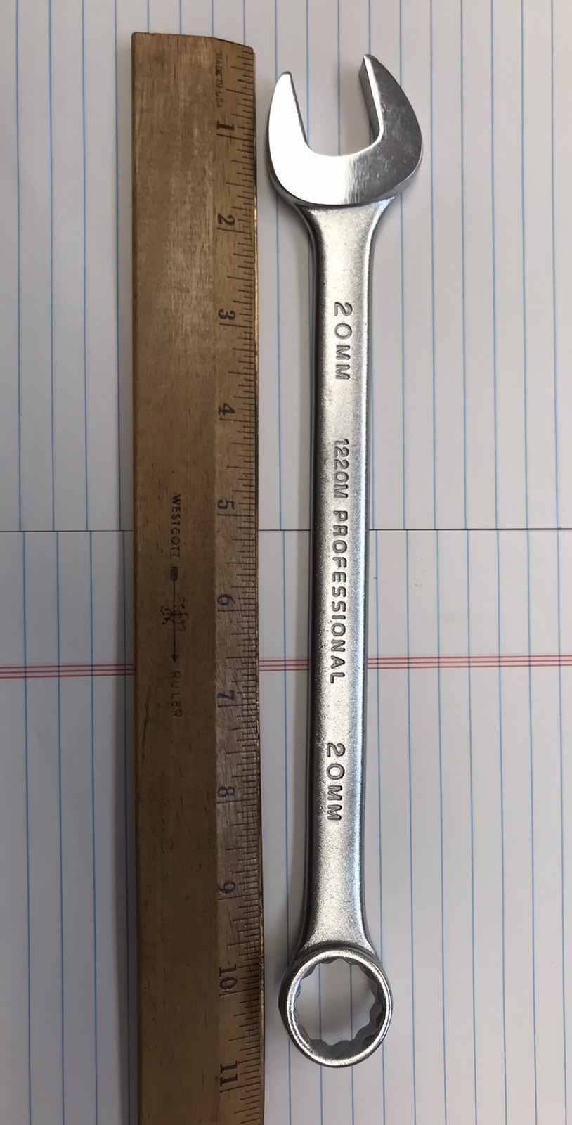 1 pc. PROTO 1220M 20 MM PROFESSIONAL COMBINATION WRENCH. USA (loc stk)