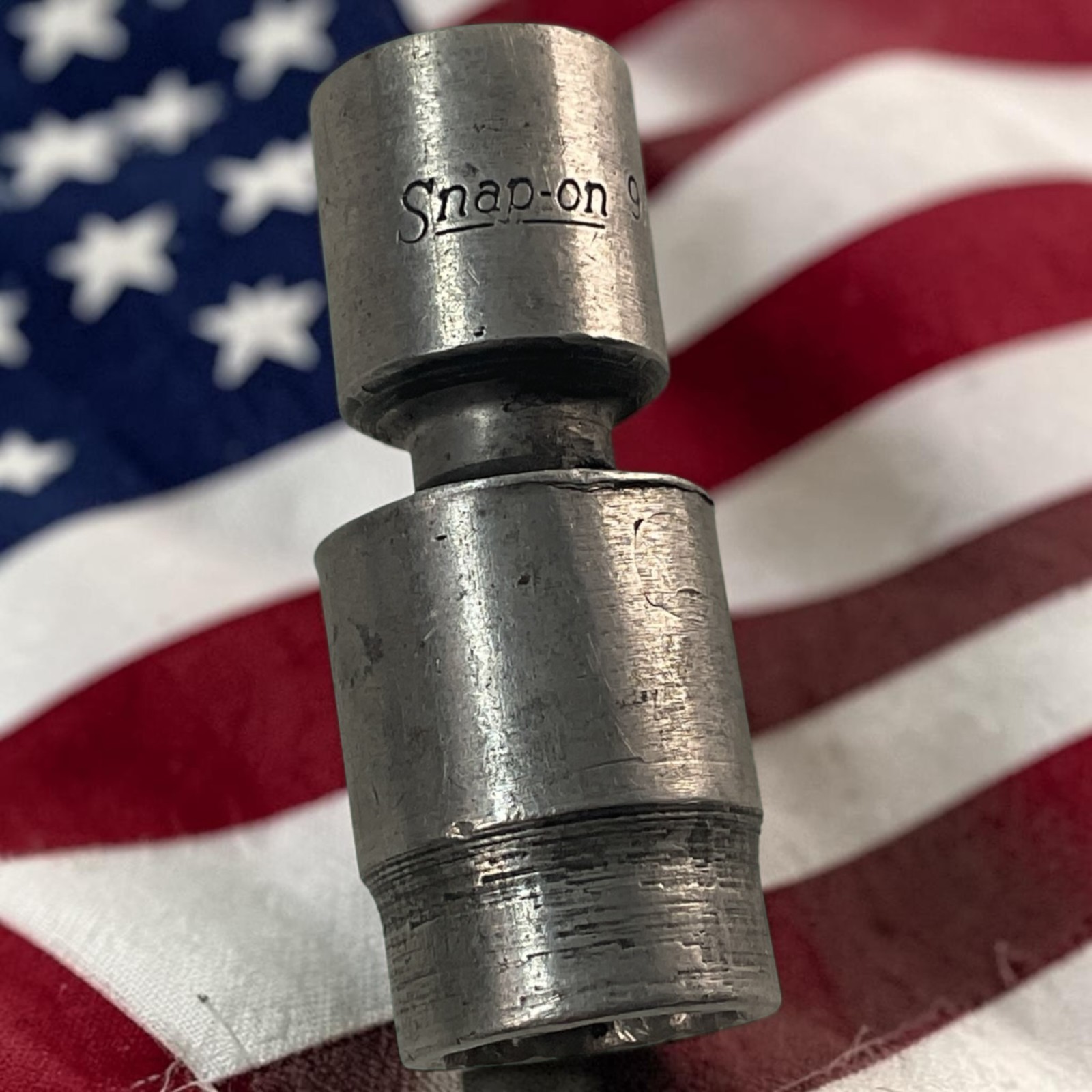 Snap-on Swivel Impact Socket 9/16″ 3/8″ Drive IMBF18B Sold As Pictured Mechanic