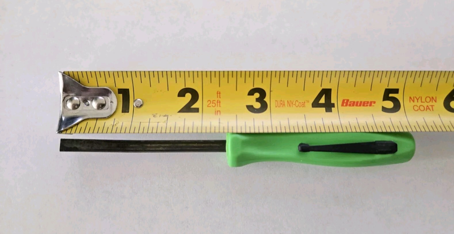 1X Snap on tools Green Pocket Angeled PRYBAR screwdriver Black Clip & Shank NEW!