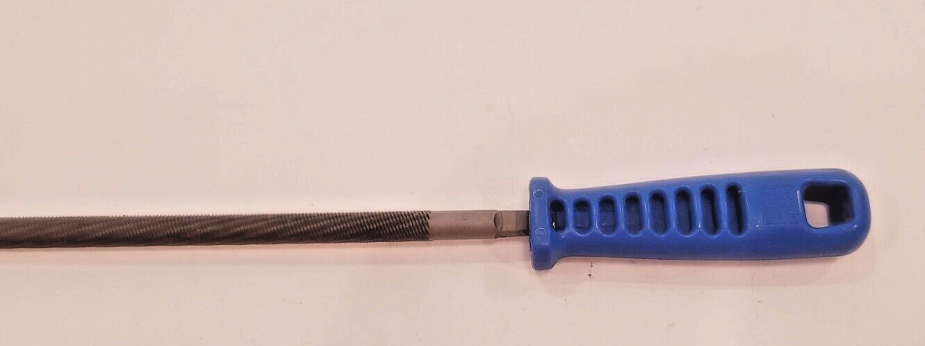 Pferd Half Round 9.75″ 250mm Coarse File Bastard Double Cut 1162 Germany w/ Case